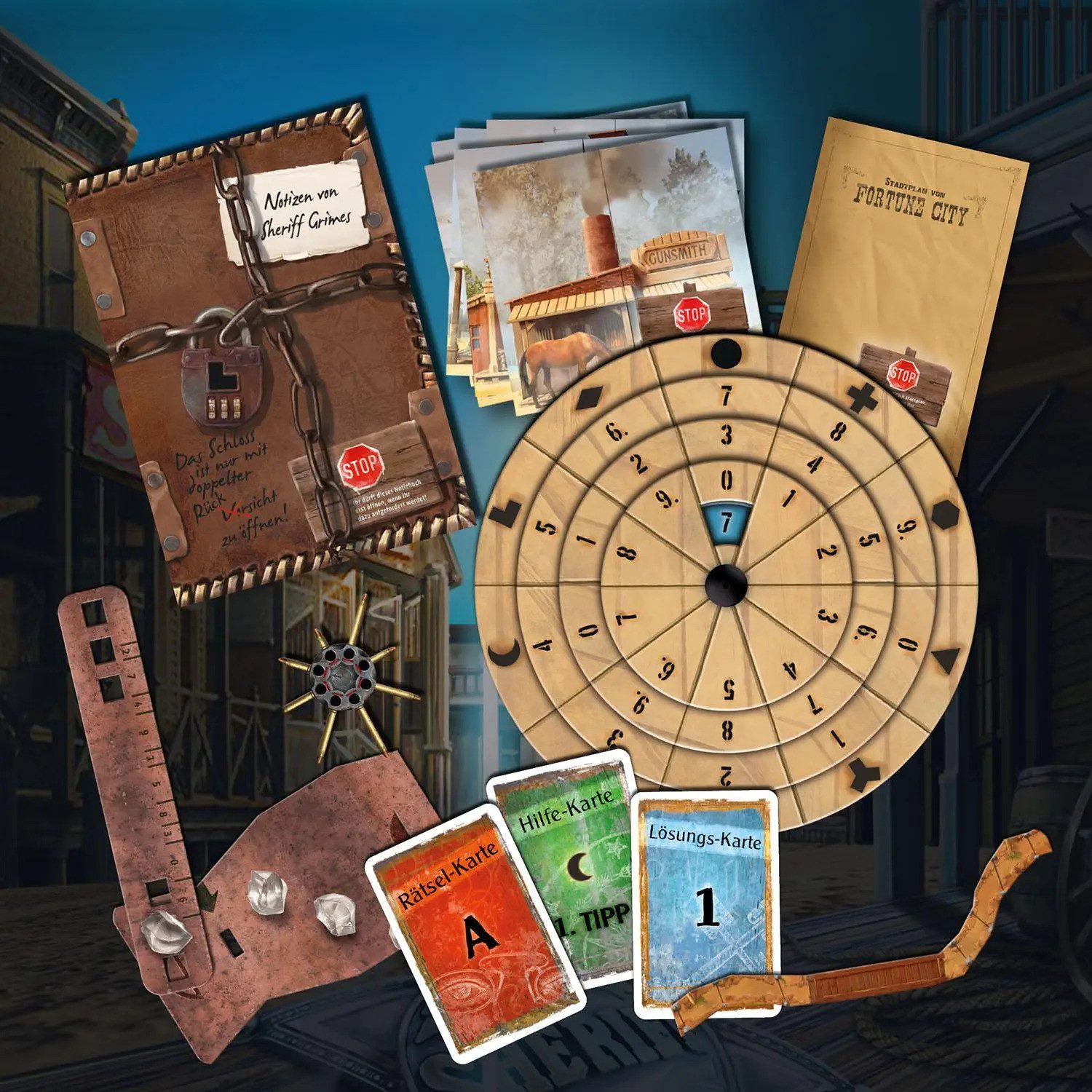 Kosmos Spiel EXIT® - Das Spiel: Die Entführung in Fortune City