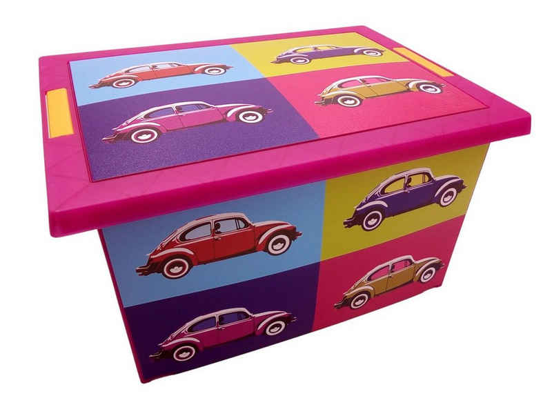 Jelenia Plast Aufbewahrungsbox Aufbewahrungskiste Auto Spielzeugkiste Aufbewahrungsbox Allzweckbox La