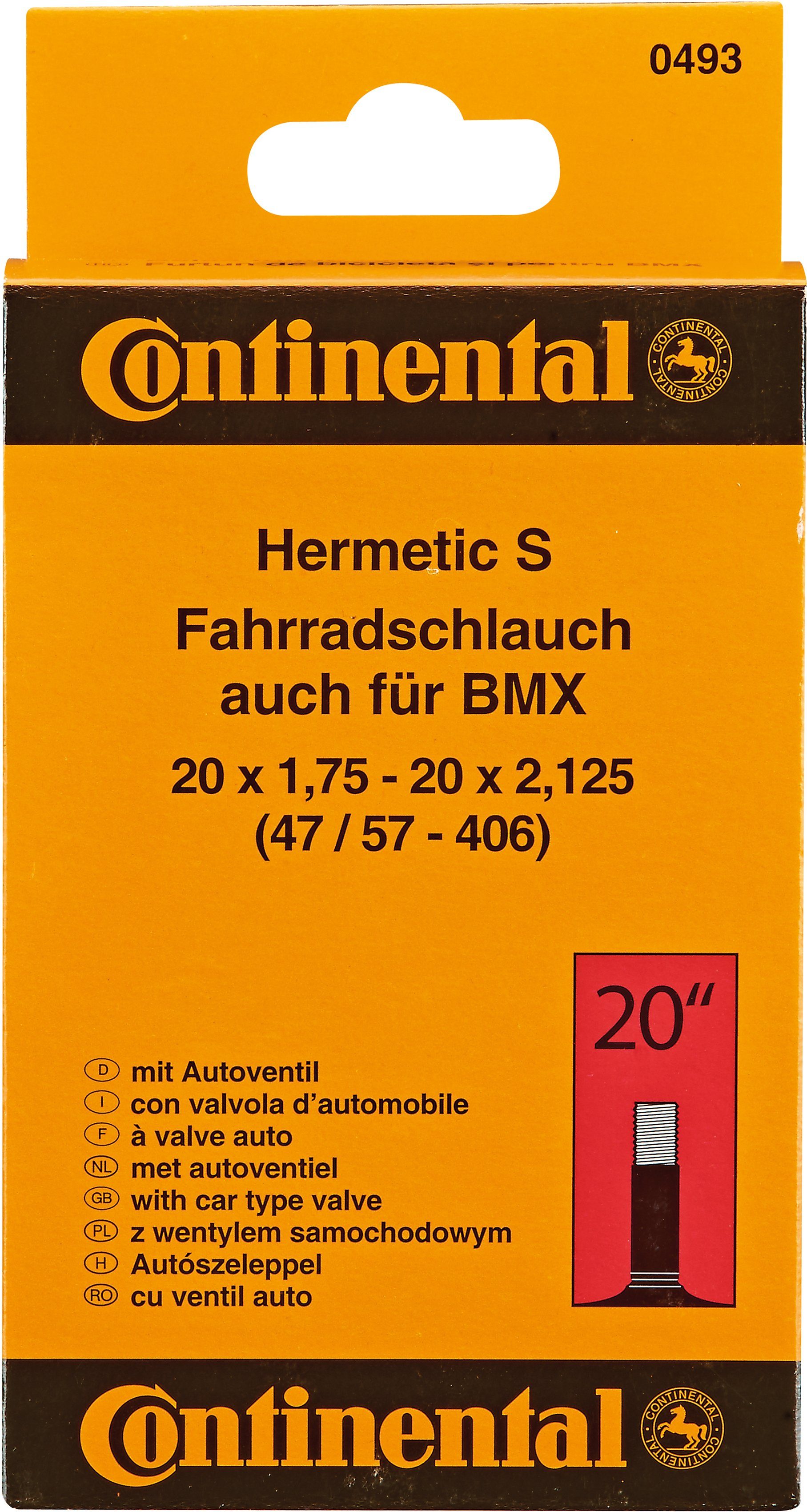 20 Fahrradschlauch, cm) (50,80 Continental Prophete Zoll Fahrradschlauch