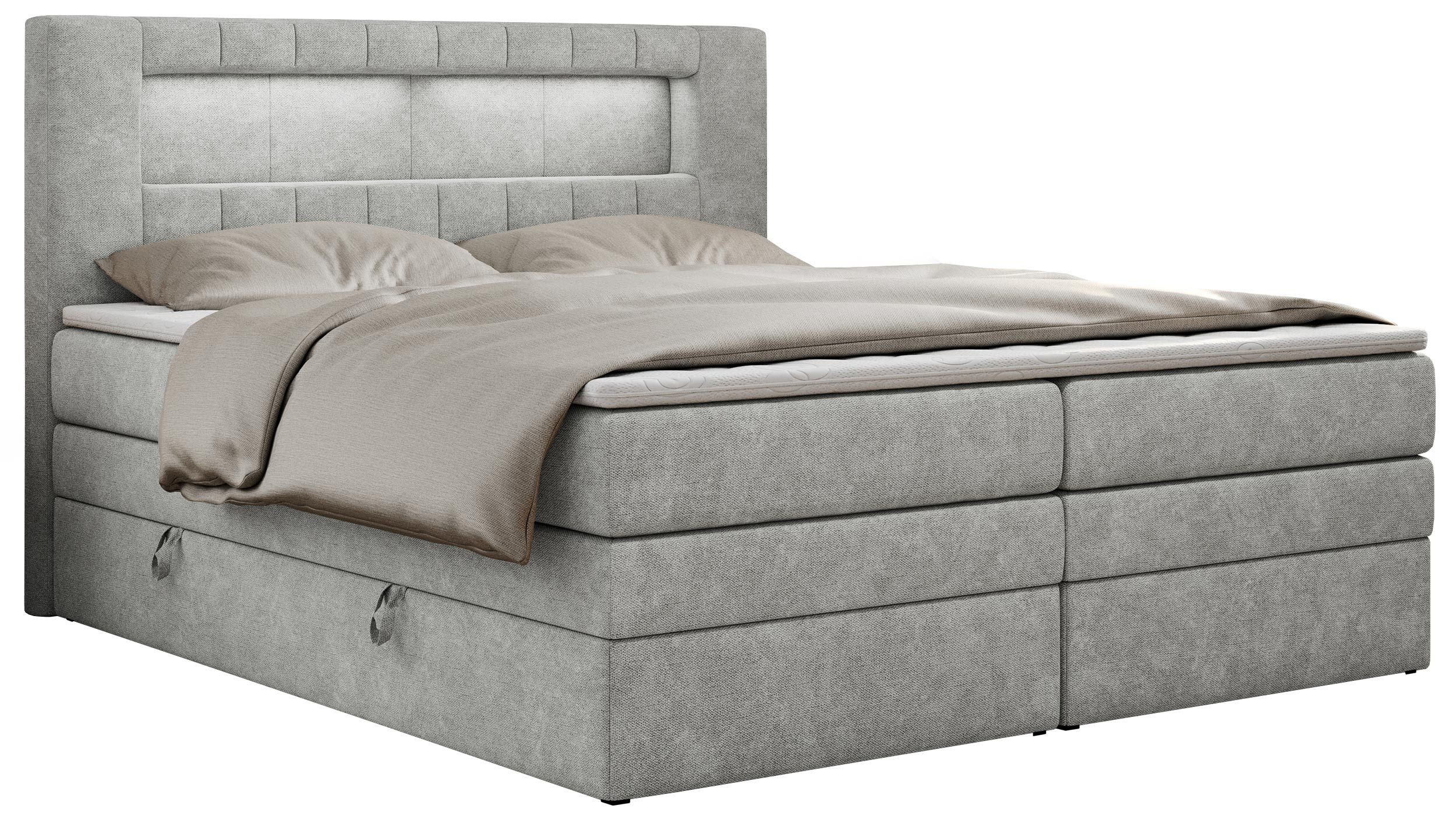 MKS MÖBEL Boxspringbett GOLD 5 KING günstig online kaufen