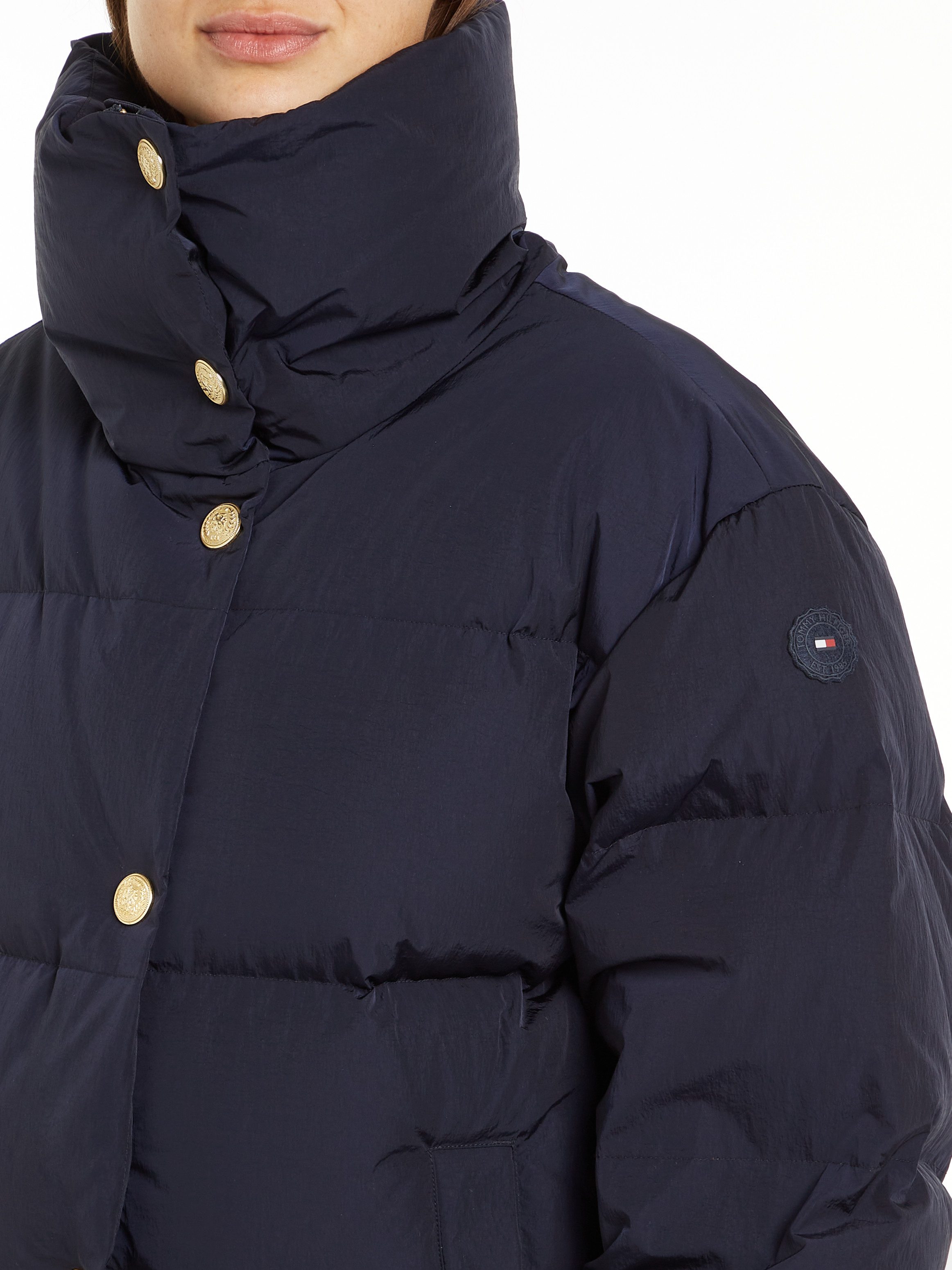 Tommy Hilfiger Steppjacke mit Logorpägung