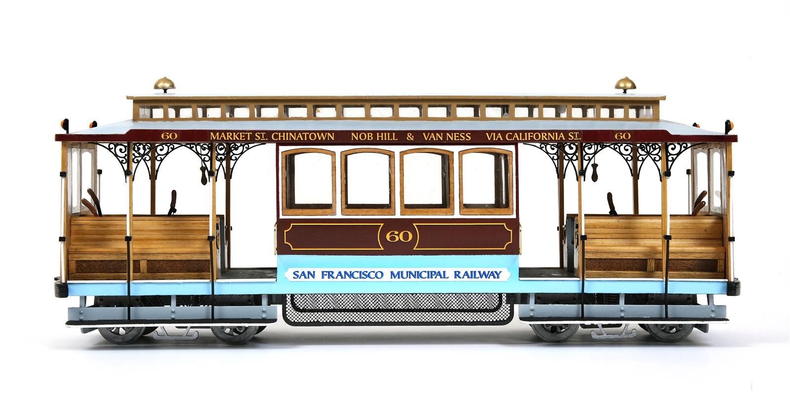 OcCre Modellbausatz San Francisco Tram, (Zusatzartikel, 1-tlg., Straßenbahnbausatz), Made in Europe