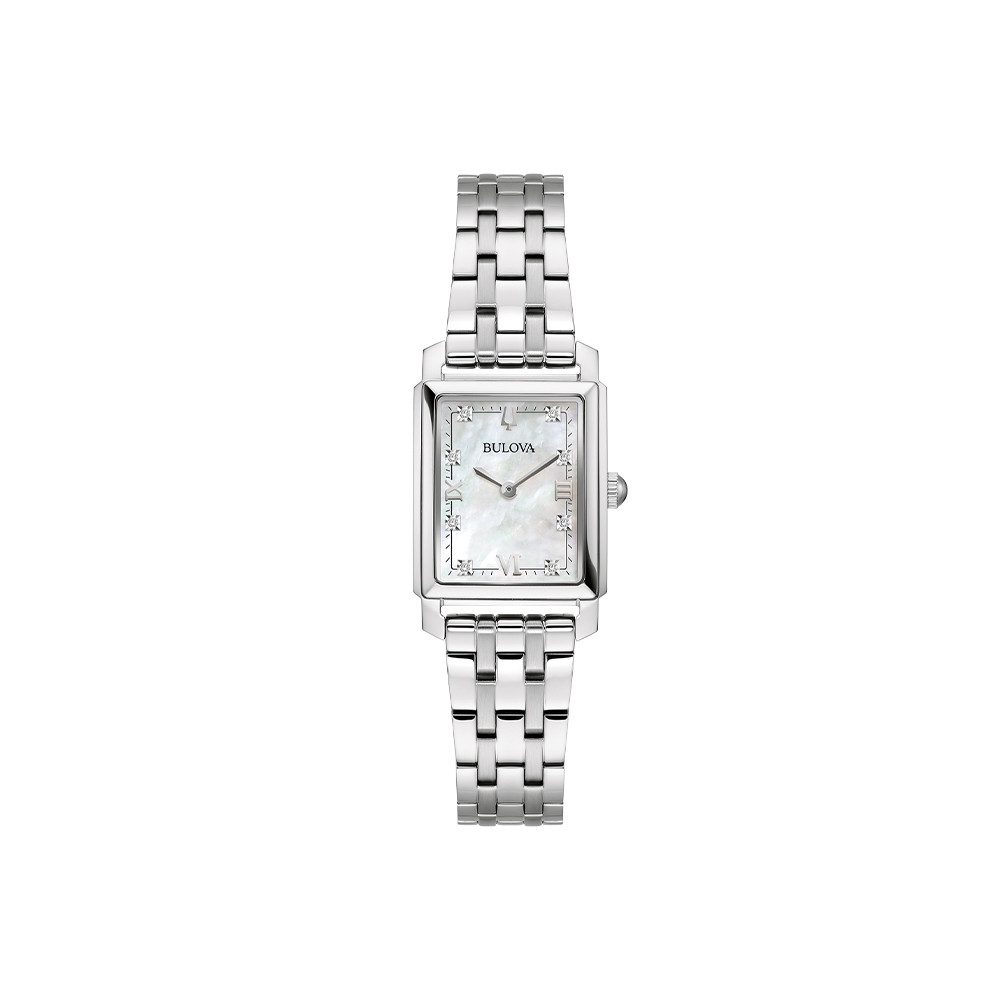 Bulova Quarzuhr Bulova Sutton 96P244, (100-tlg), Hochwertiges Produkt mit zeitlosem Design, sorgfältiger Verarbeitung