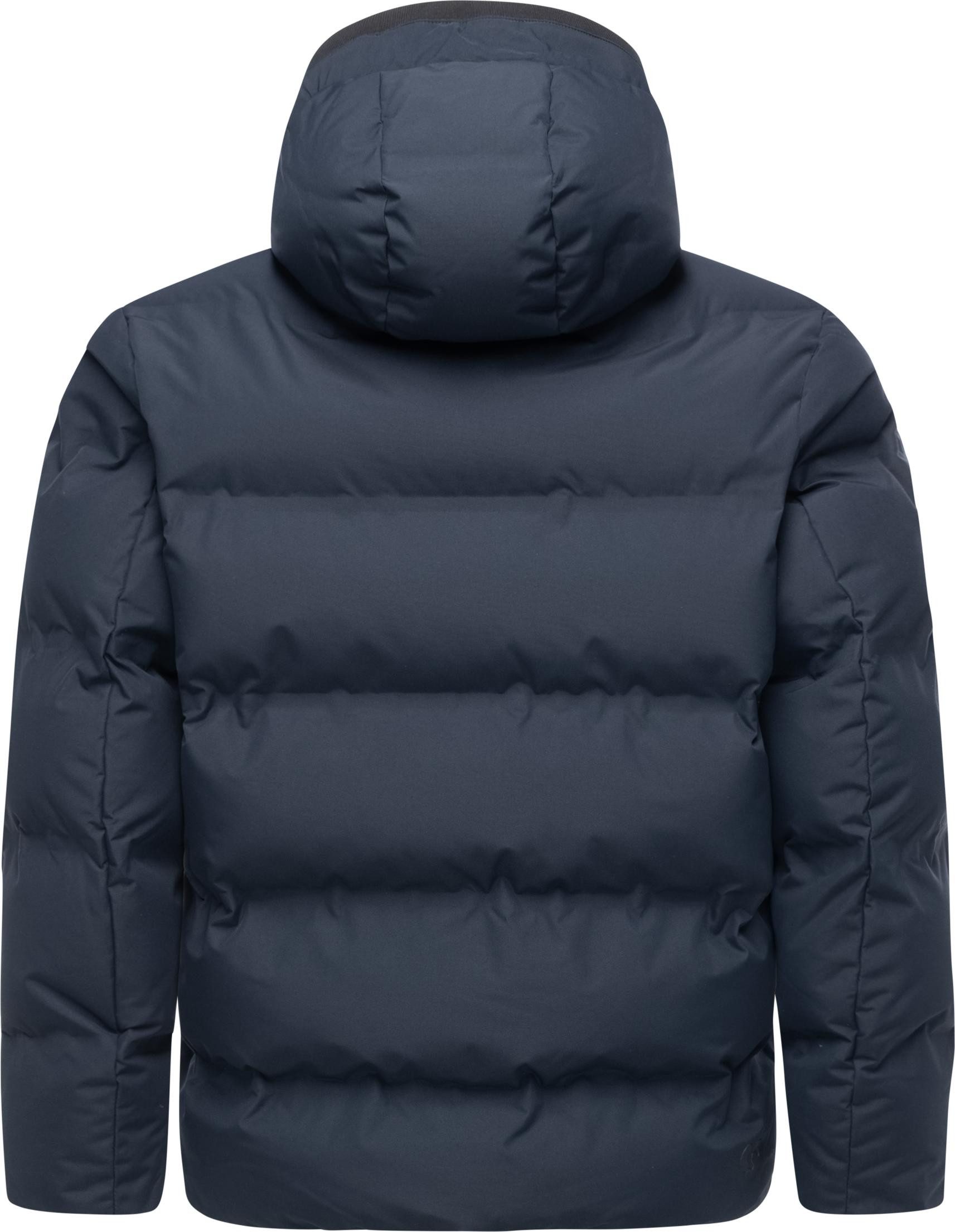 Ragwear Winterjacke Norgos Winter Steppjacke mit Kapuze