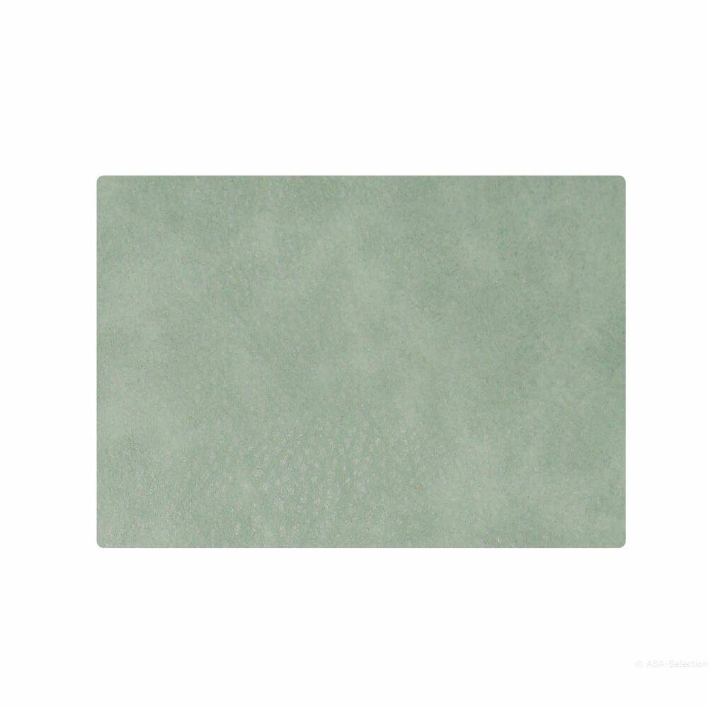 Platzset, ASA Selection vegan leather x cm grün, SELECTION, spearmint e: 33 46 ASA cm Tischset