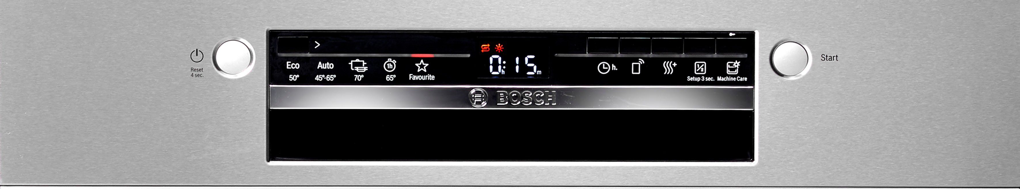 BOSCH teilintegrierbarer 2, 13 SMI2HVS20E, Maßgedecke Geschirrspüler