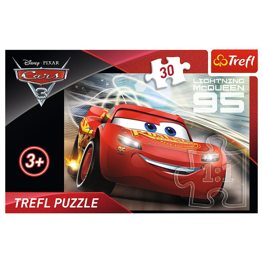 Cars Puzzle Disney Cars Puzzle 30 Teile Spannender Puzzlespaß für Kinder, 3 günstig online kaufen