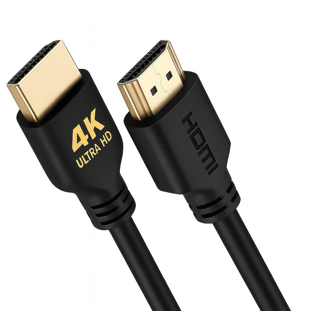Alpha Electronics 2.0 2Fach Geschirmt HDMI-Kabel, HDMI, HDMI (150 cm), High Speed Ethernet mit Audioübertragung 4K@60Hz HDR10