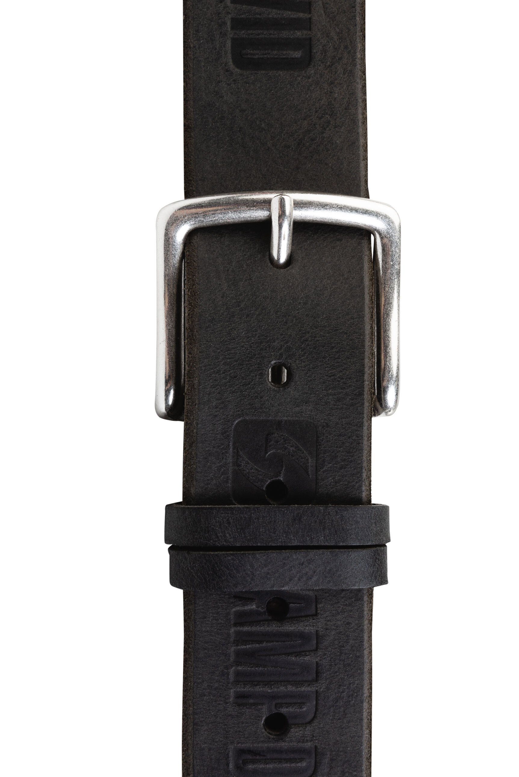 CAMP DAVID Ledergürtel mit Used-Optik