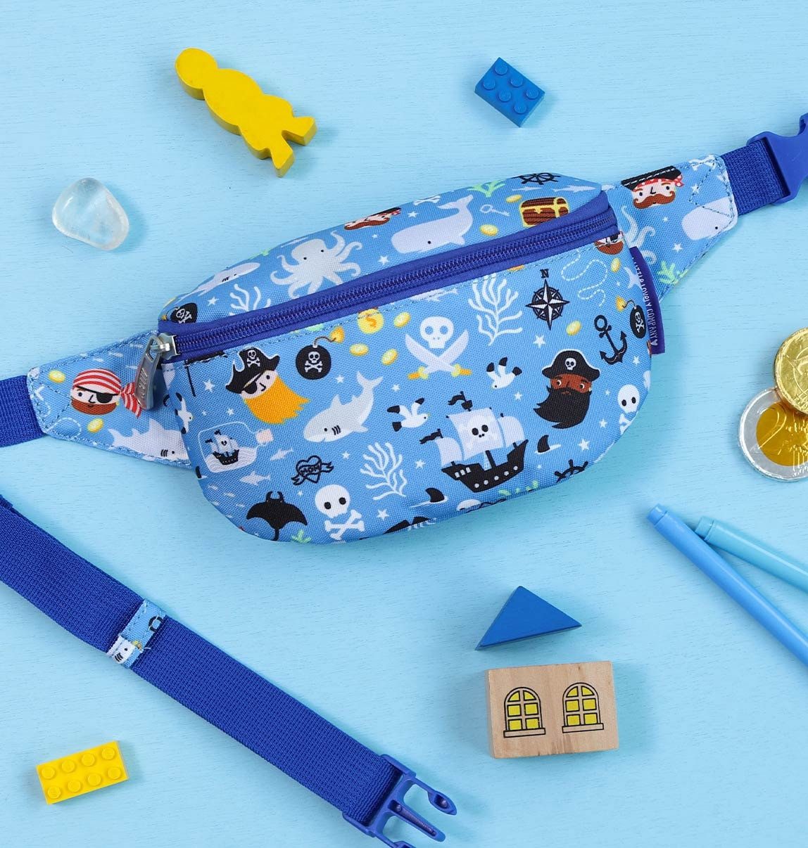 A Little Lovely Company Bauchtasche ALLC Bunte Kinder Bauchtasche