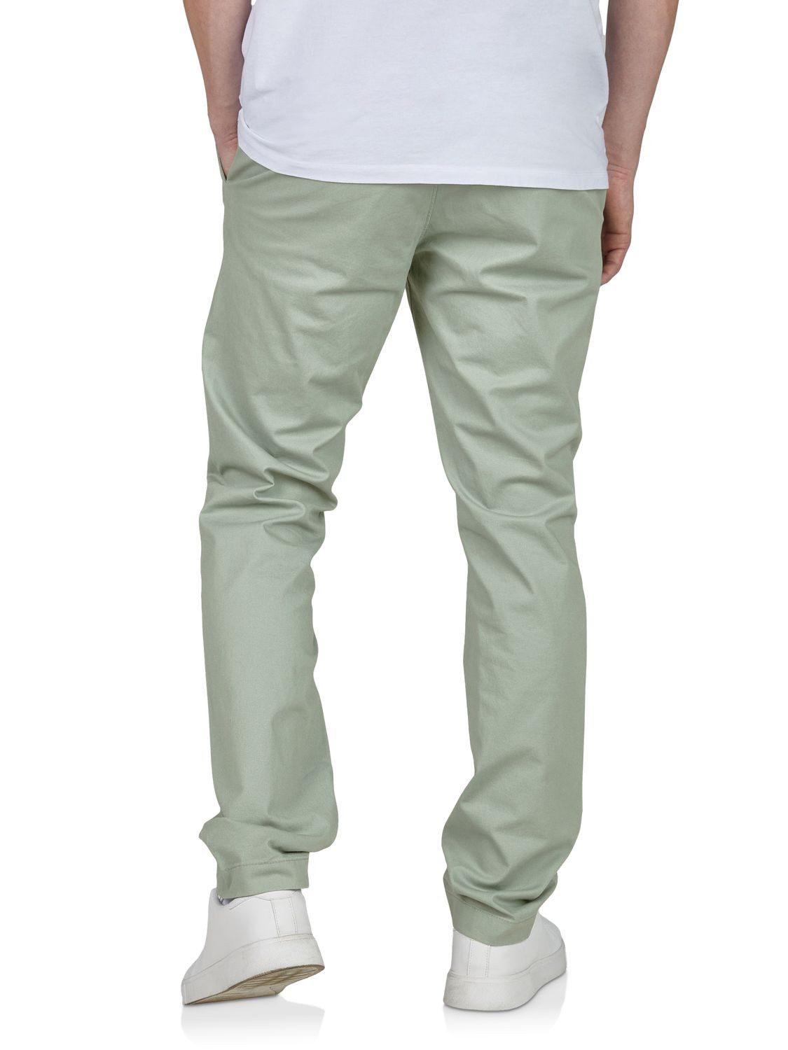 TOM TAILOR Chinohose Herren Stoffhose Regular Fit Freizeithose mit Stretch günstig online kaufen