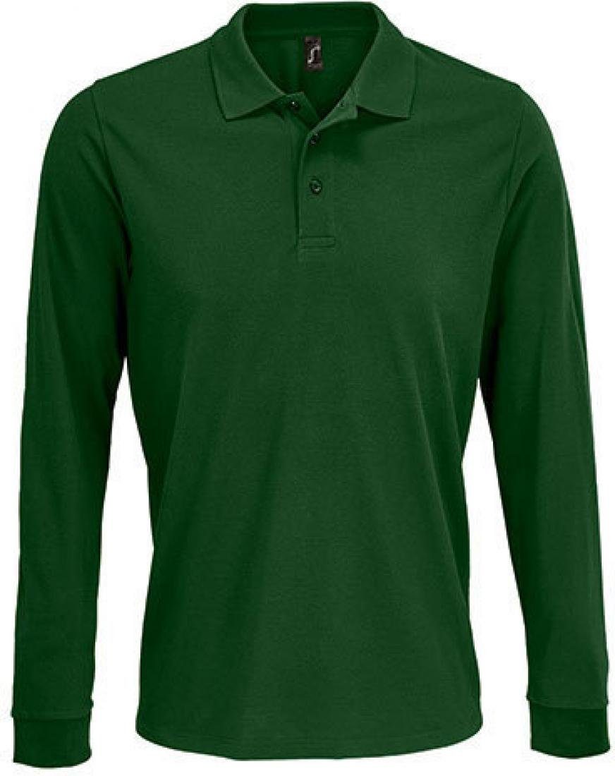 SOLS Langarm-Poloshirt Unisex Long Sleeve Polycotton Polo Shirt XS bis 5XL