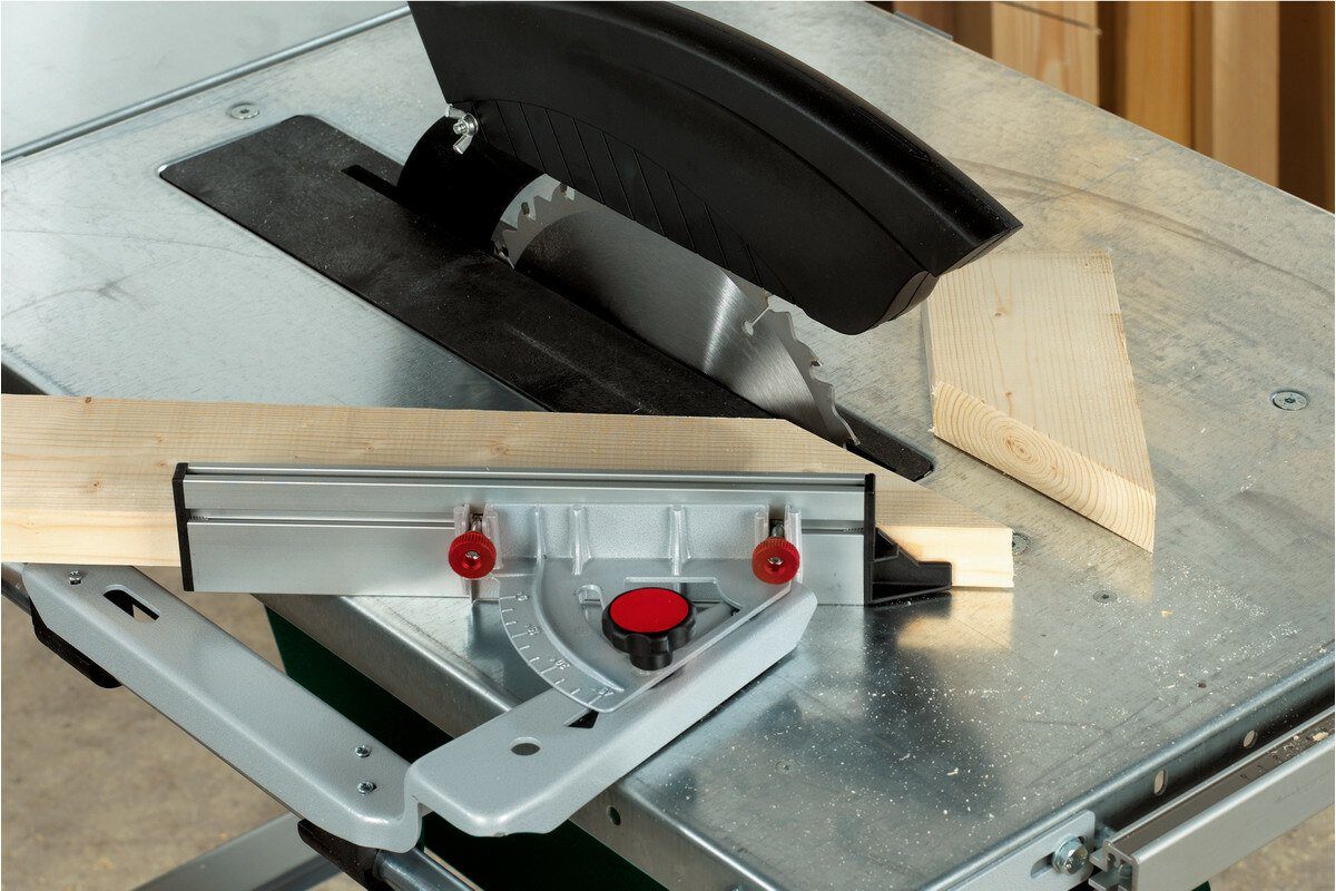 metabo Tischkreissäge TKHS 315 M, 4,2 DNB Set mit kugelgelagerten Schiebeschlitten