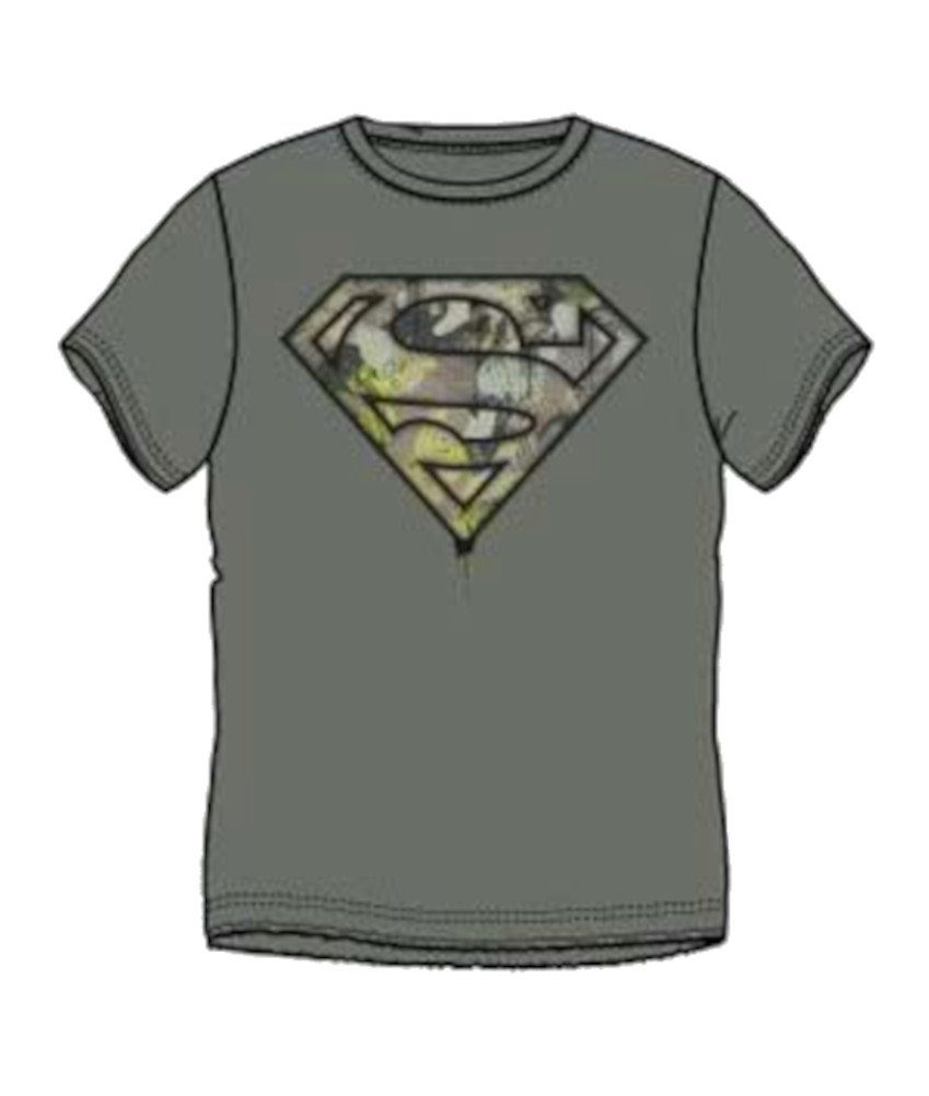 Sun City T-Shirt Superman Herren T-Shirt Baumwolle kurzarm Shirt (1-tlg)