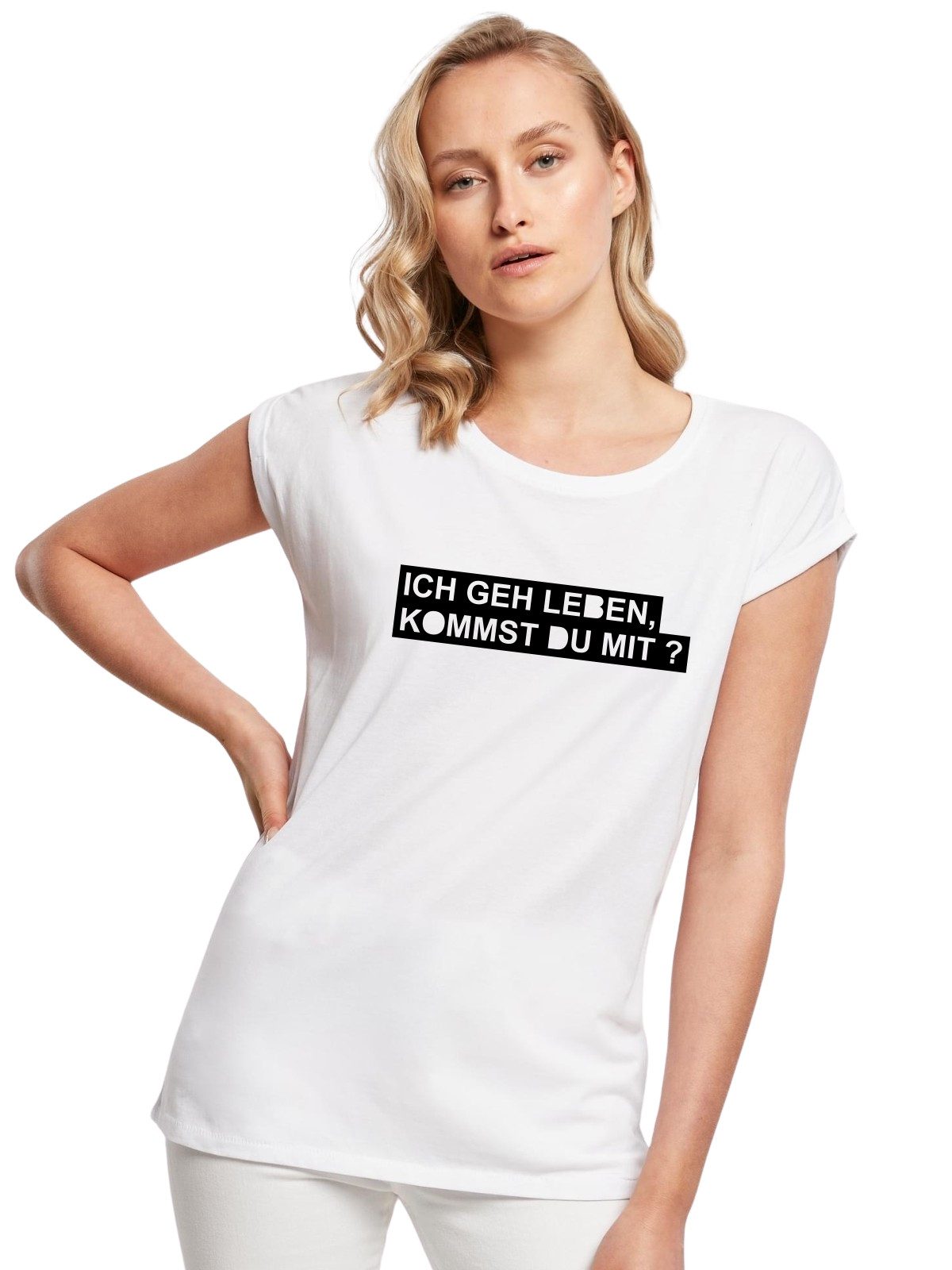 Be Famous Print-Shirt Classic Roll Up GEHLEBEN (1-tlg., keine)