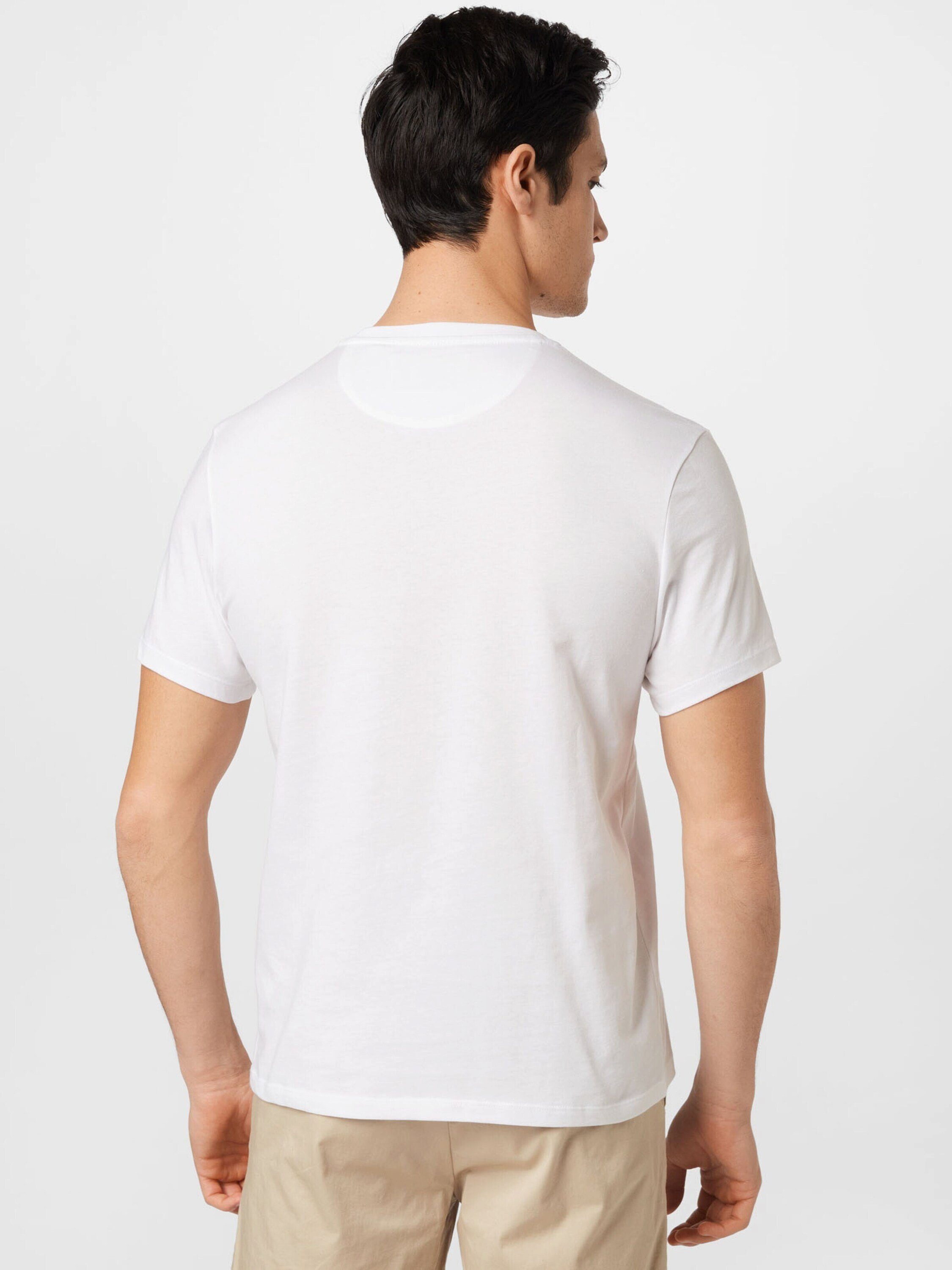 & Scott T-Shirt (1-tlg) white/navy Lyle