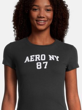 AÈROPOSTALE T-Shirt AUG AERO NY 87 (1-tlg) Plain/ohne Details
