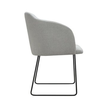JVmoebel Stuhl Moderne Lehnstühle Gruppe 8 Stühle Set Grüne Polster Armlehne