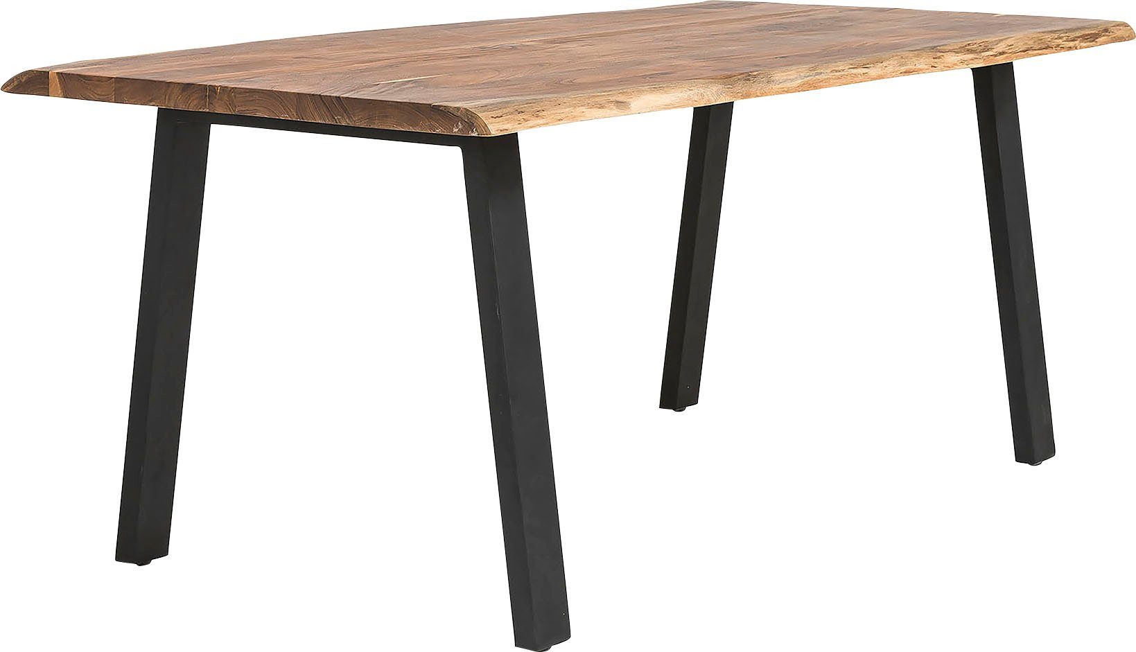 SalesFever Esstisch Designer-Tisch für stilvolle Mahlzeiten, Edles Massivholz, geölt und doppelt gewachst