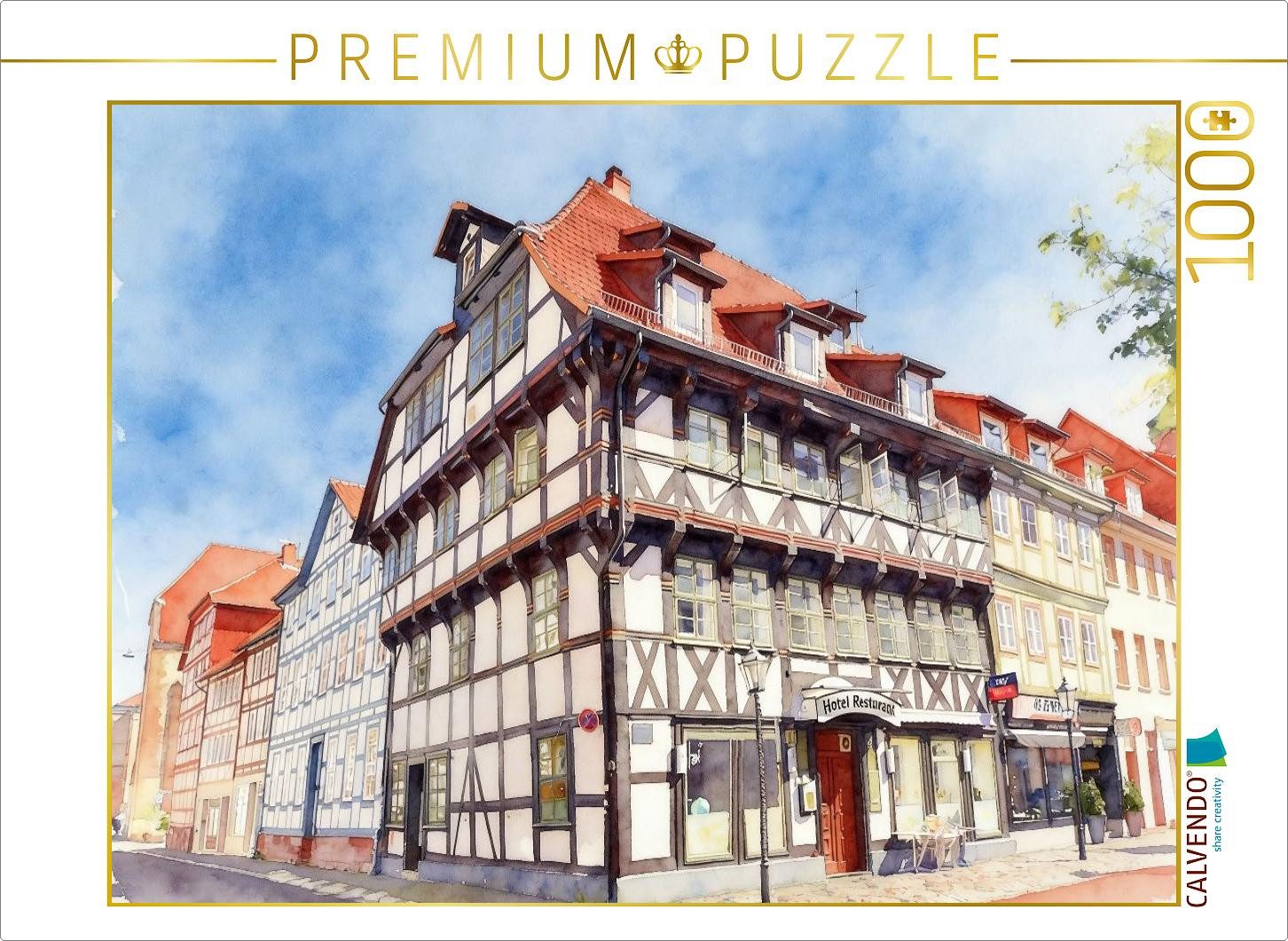 CALVENDO Puzzle CALVENDO Puzzle Göttingen, 1000 pieces, finished size 25.2 × 18.9 in, 1000 Puzzleteile