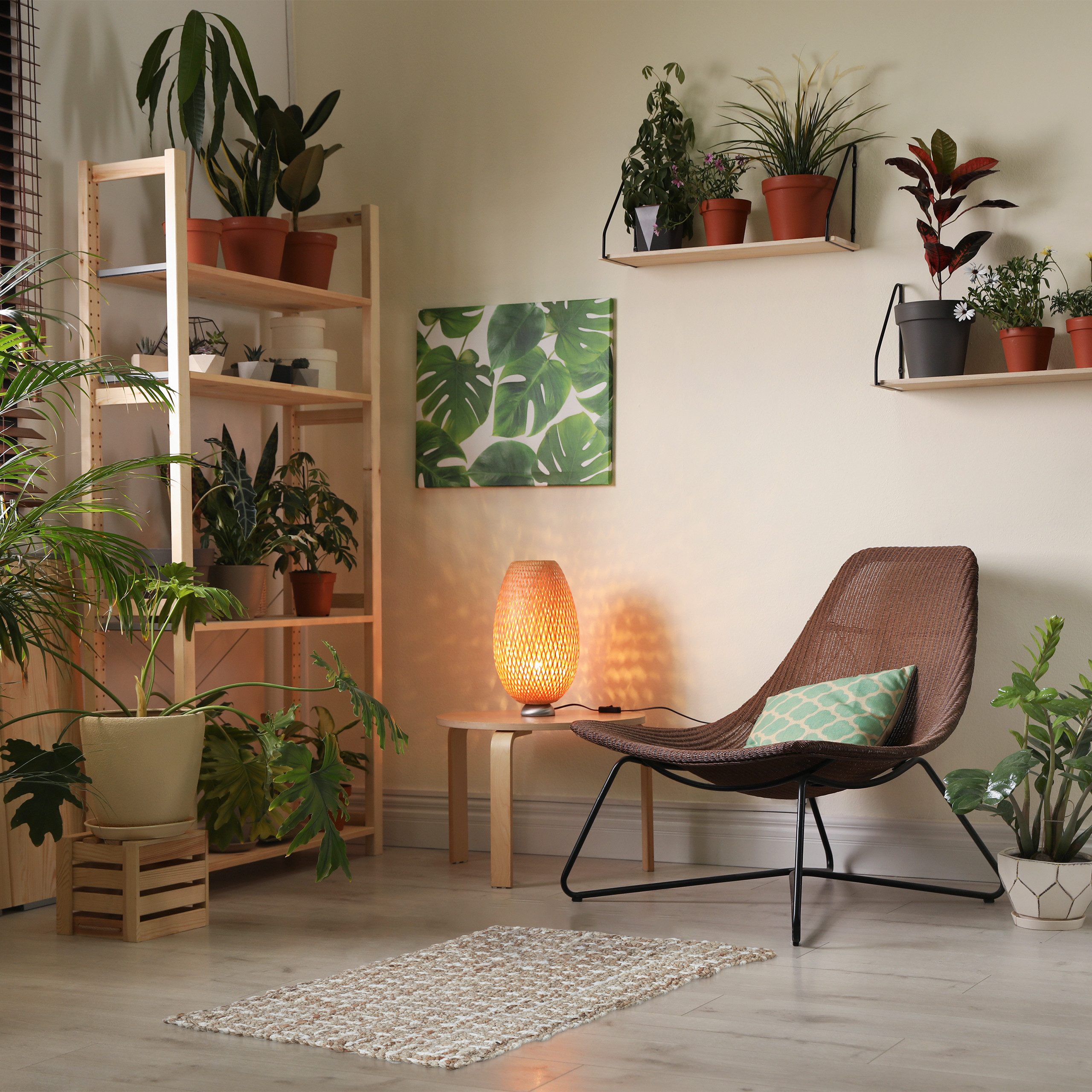 relaxdays Teppich Jute Teppich 60x90 cm, günstig online kaufen