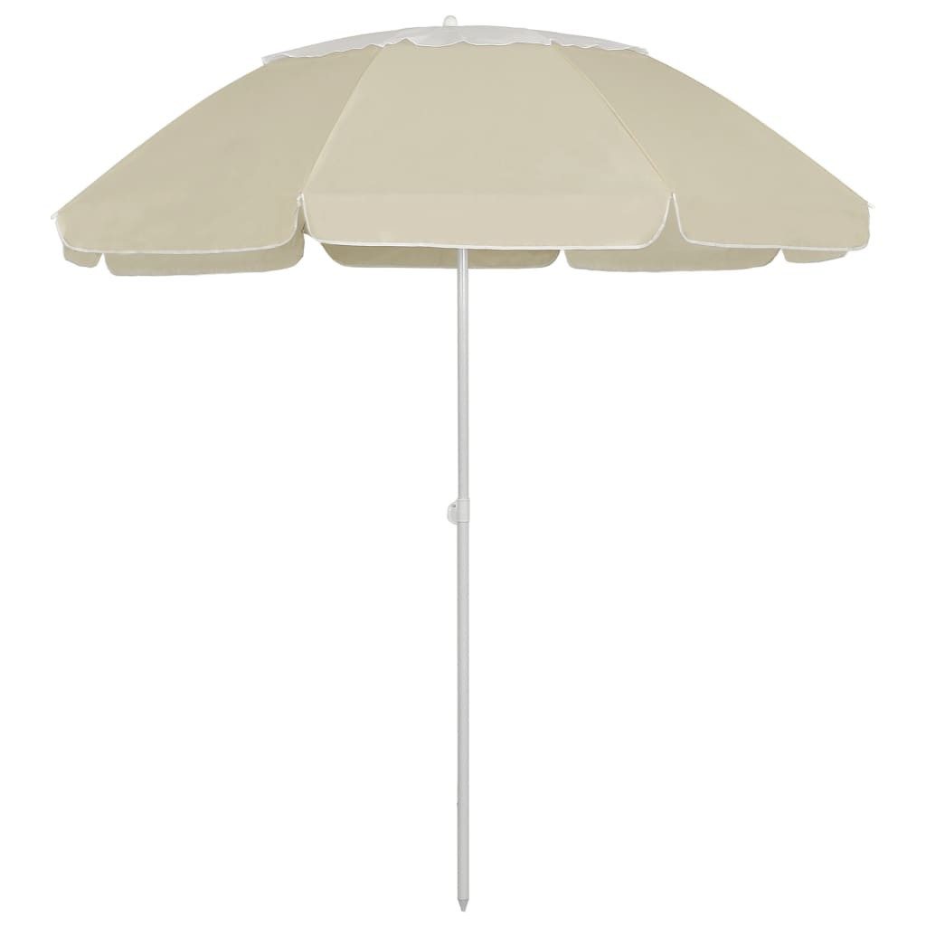 Sonnensegel Strandschirm Sandgelb 300 cm