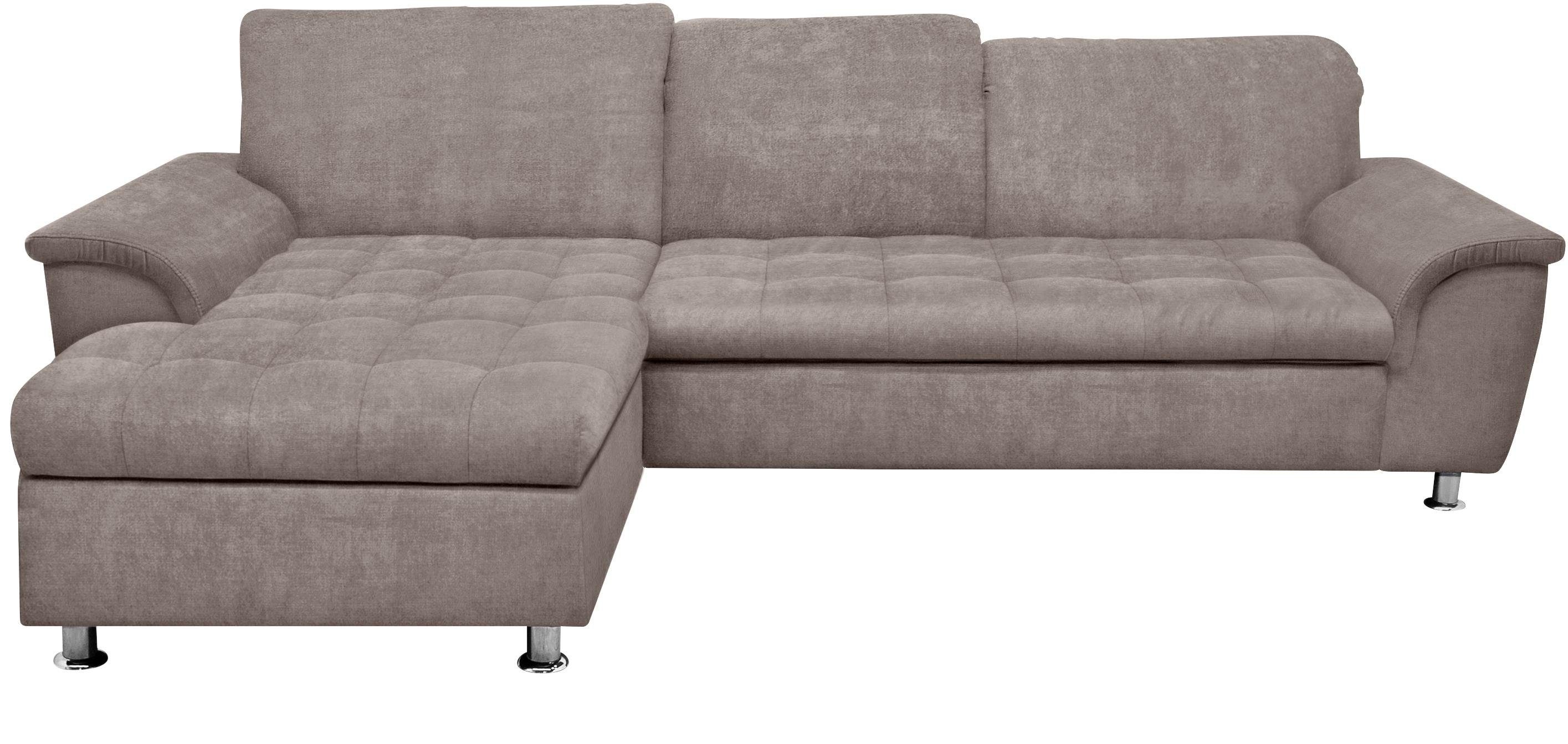 DOMO collection Ecksofa Franzi Steppung im günstig online kaufen