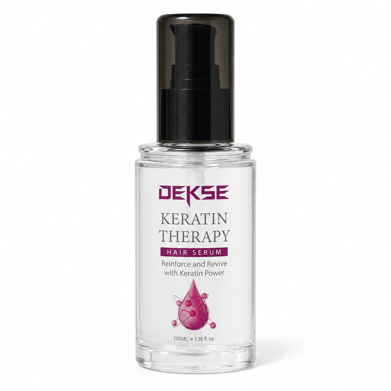 Dekse Haaröl DEKSE Haarserum 100 ml – Argan, Keratin, Biotin oder Collagen