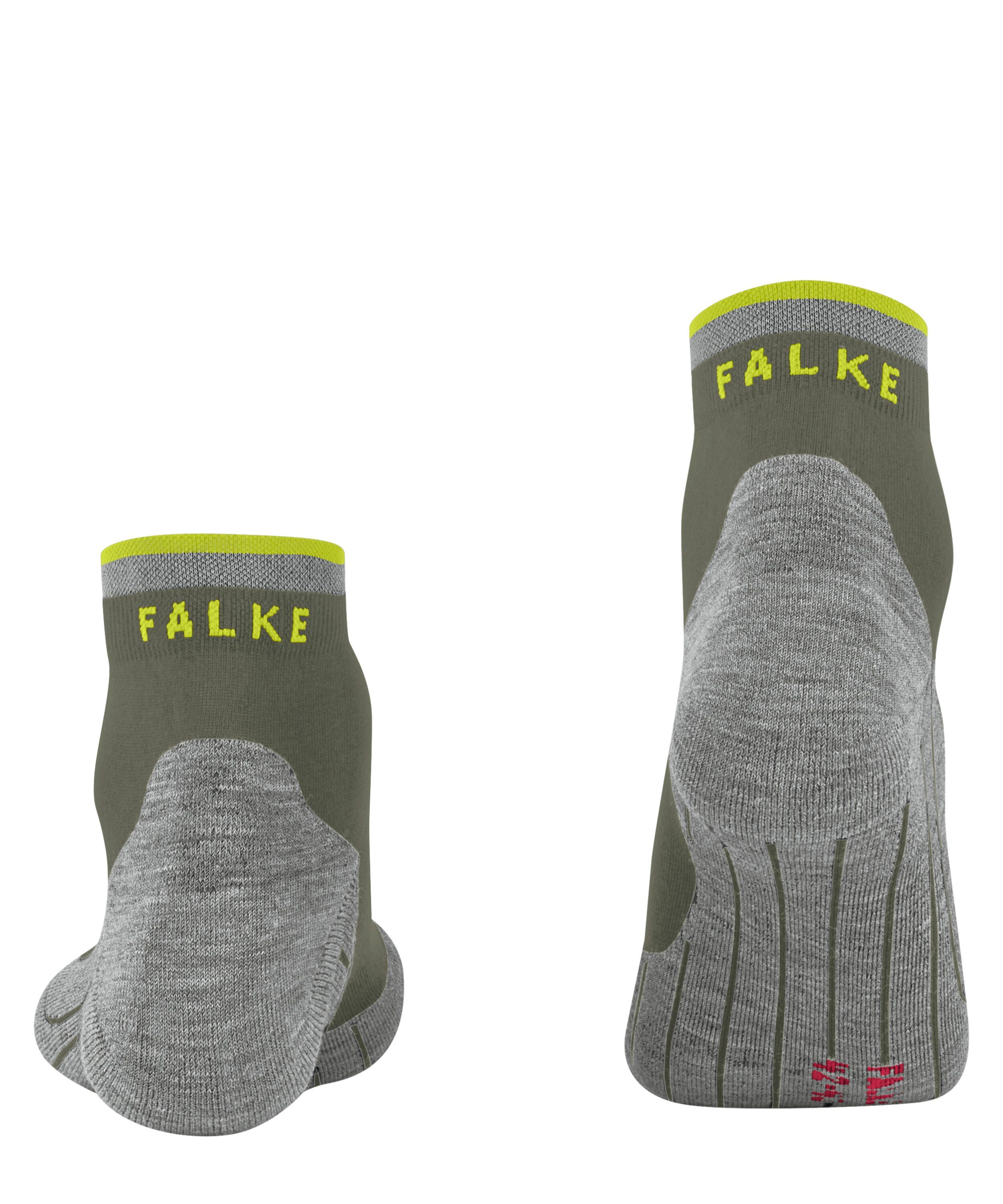 FALKE Laufsocken mit RU4 (1-Paar) leichte Polsterung (7754) Reflect mittlerer Short herb Endurance Laufsocke