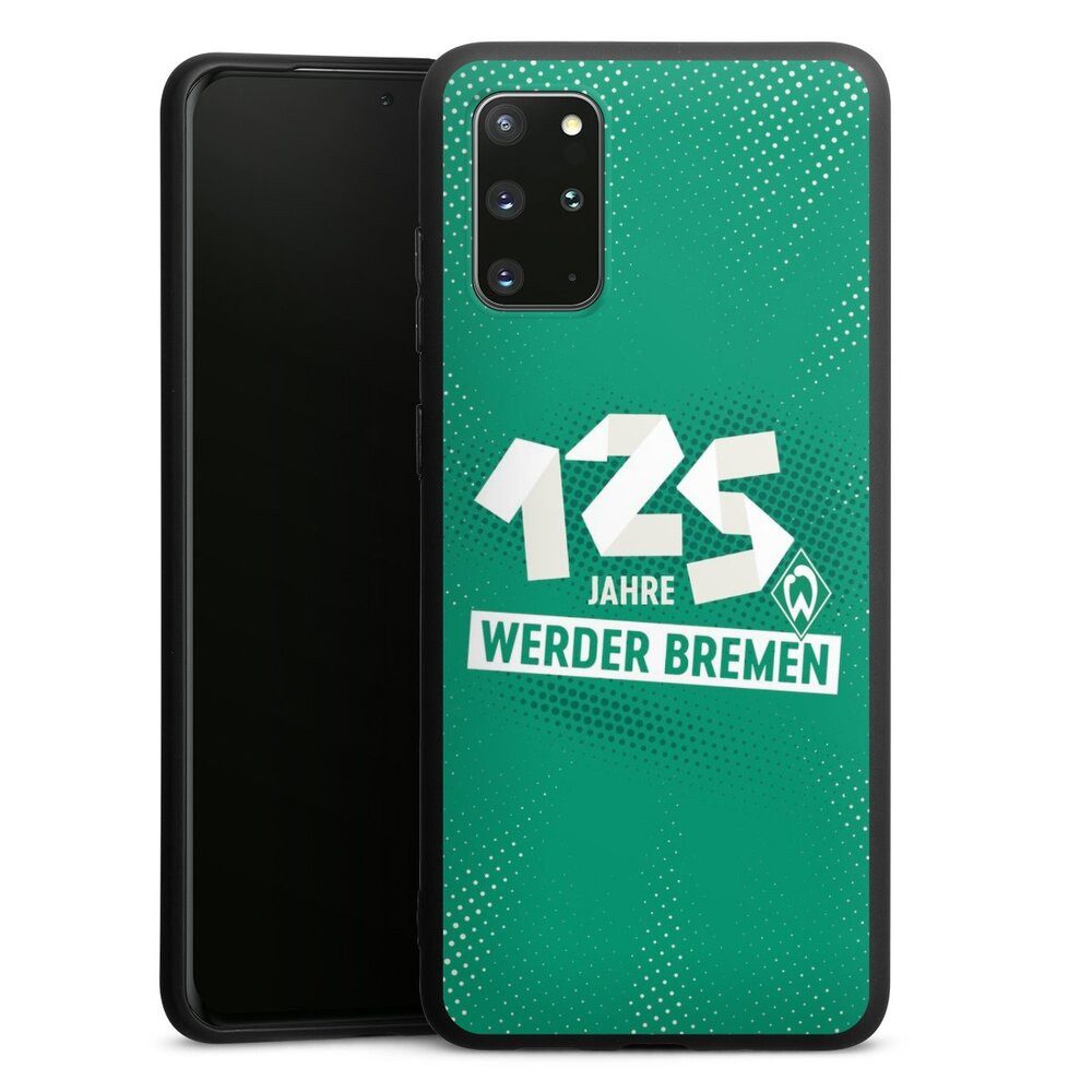 DeinDesign Handyhülle 125 Jahre Werder Bremen Offizielles Lizenzprodukt, Samsung Galaxy S20 Plus Silikon Hülle Premium Case Handy Schutzhülle