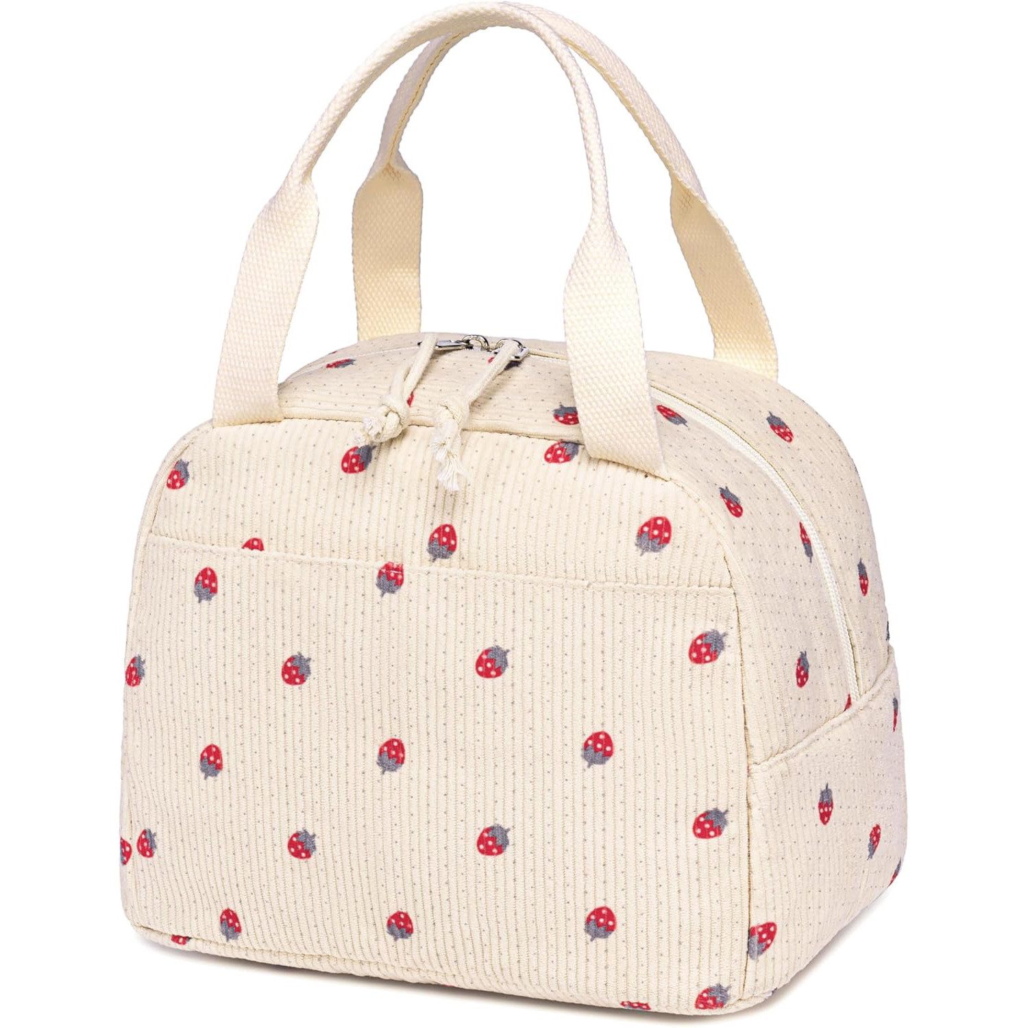 Kühltasche Isolierte Cord Lunch-Tasche – Wiederverwendbar & auslaufsicher