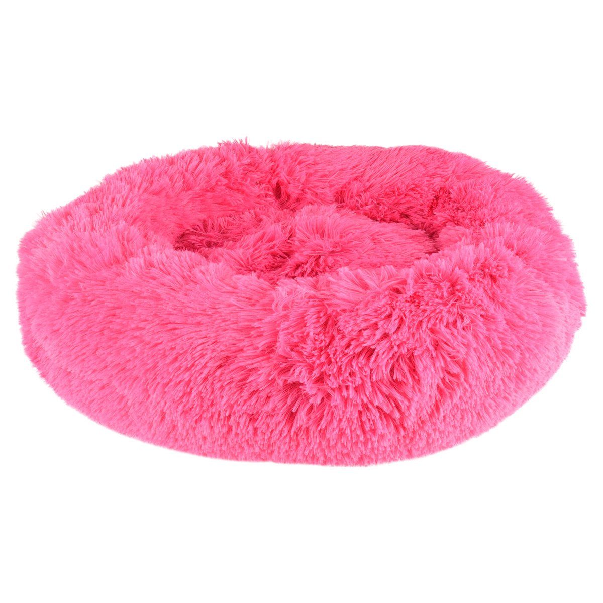 Flamingo Tierbett Hundebett Krems rund pink