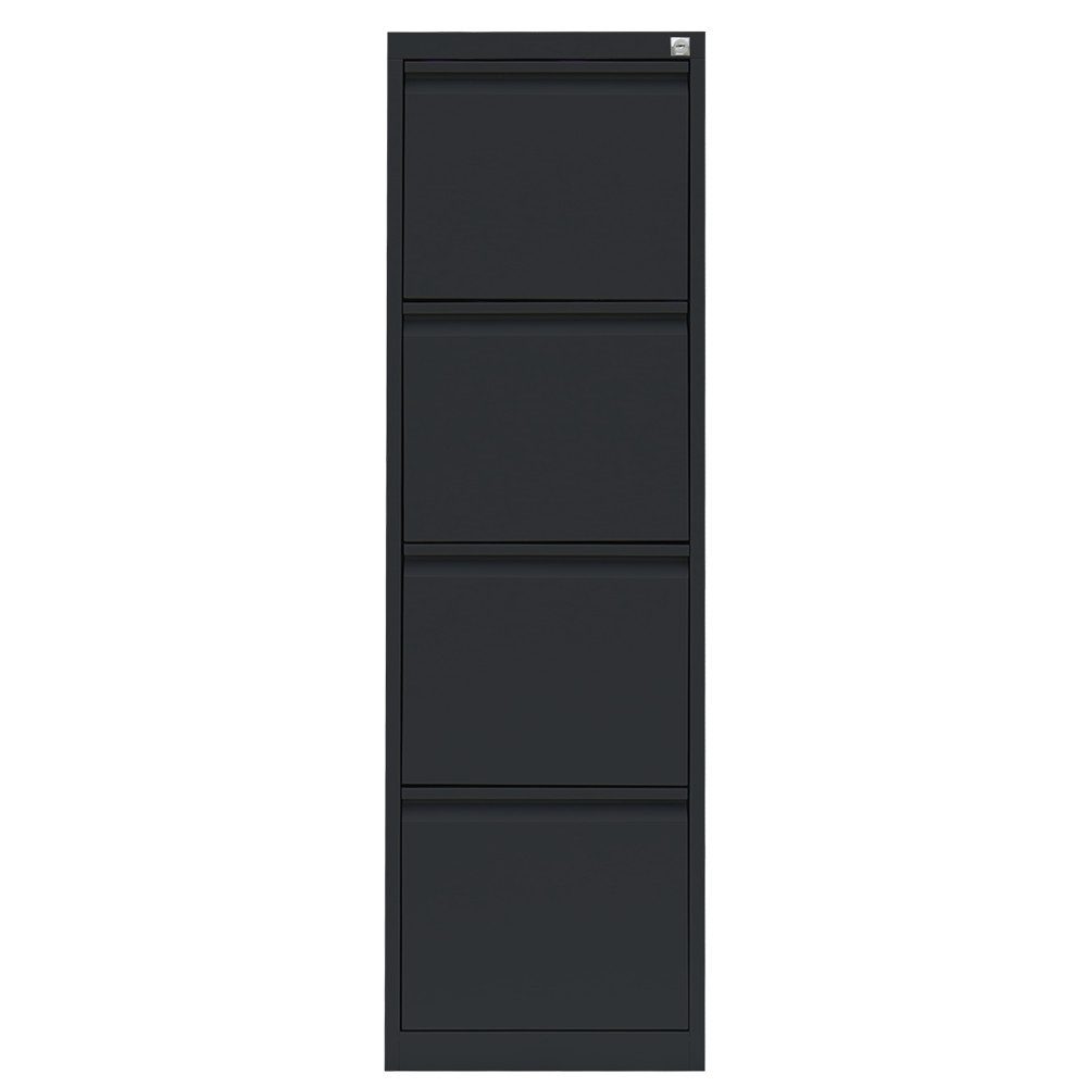 Steelboxx Hängeregisterschrank Hängeregistratur Schrank 132x40x62cm mit 4 Schüben einbahnig (1-St) Hängeregisterschrank