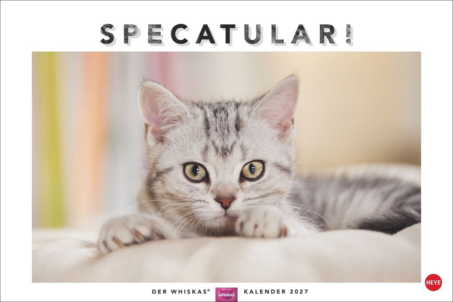 HEYE Wandkalender Whiskas Katzenkalender 2027