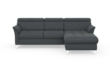 sit&more Ecksofa Marano L-Form, inklusive Kopfteilverstellung, wahlweise mit Bettfunktion, Bettkasten