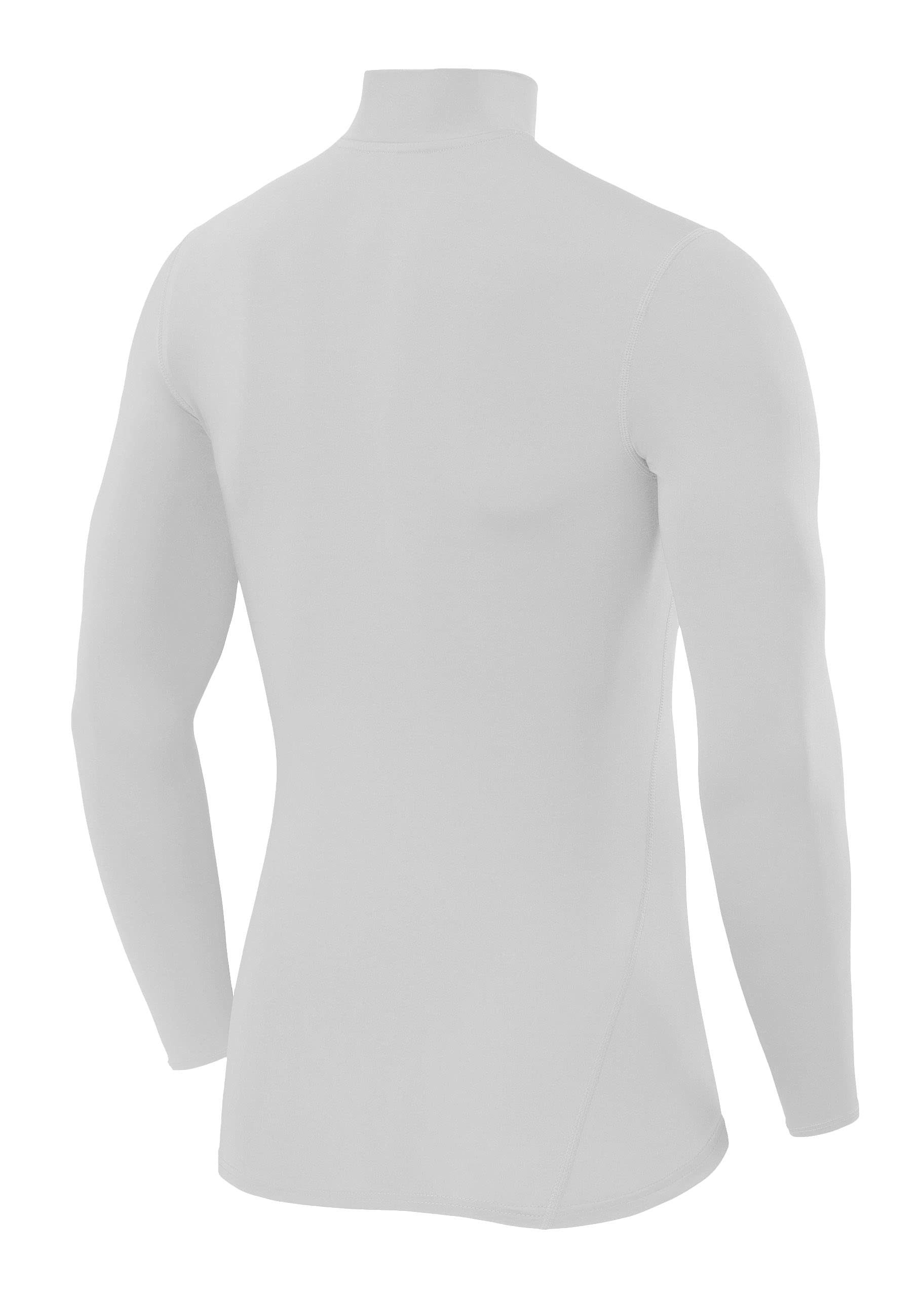 TCA Trainingsshirt TCA Herren Kompression Langarm Thermo Oberteil - Weiss, günstig online kaufen