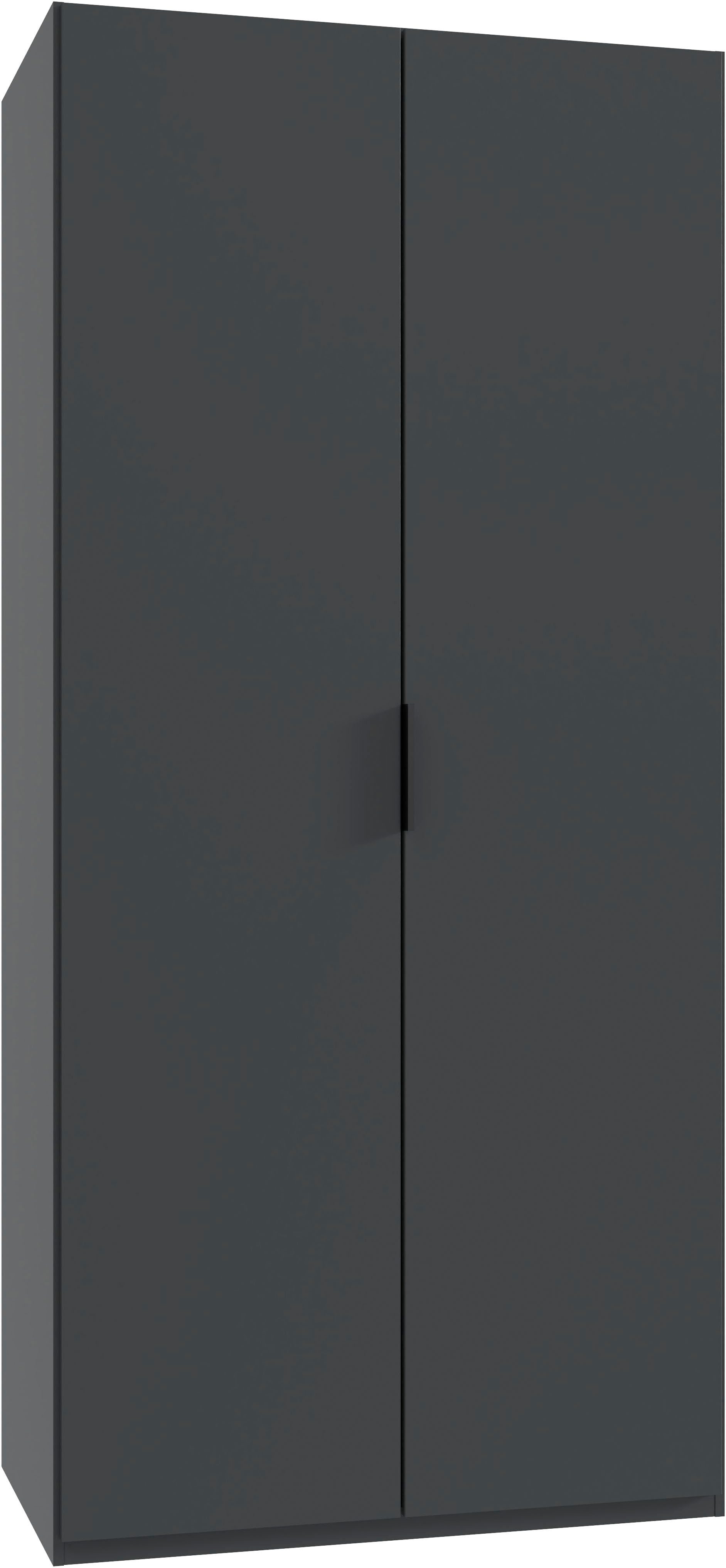 Wimex Kleiderschrank Oxford by fresh to go, in 3 Breiten, Made in Germany (wahlweise mit oder ohne Spiegel) mit hochwertigen Falttüren für den perfekten Überblick