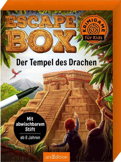 Ars Edition Spiel, Escape-Box - Der Tempel des Drachen