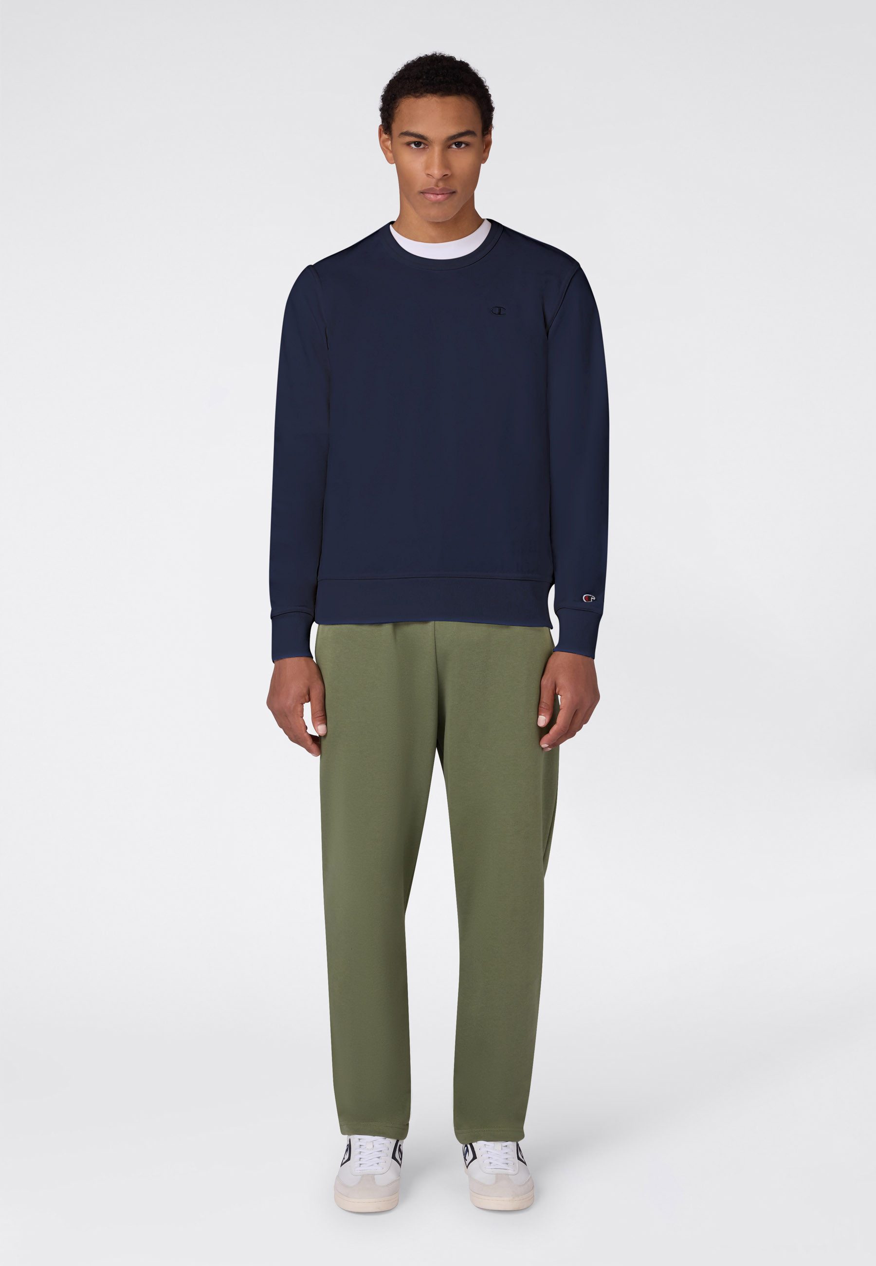 Champion Sweatshirt ICONS TONAL Terry Crewneck Sweatshirt aus Baumwolle und Polyester