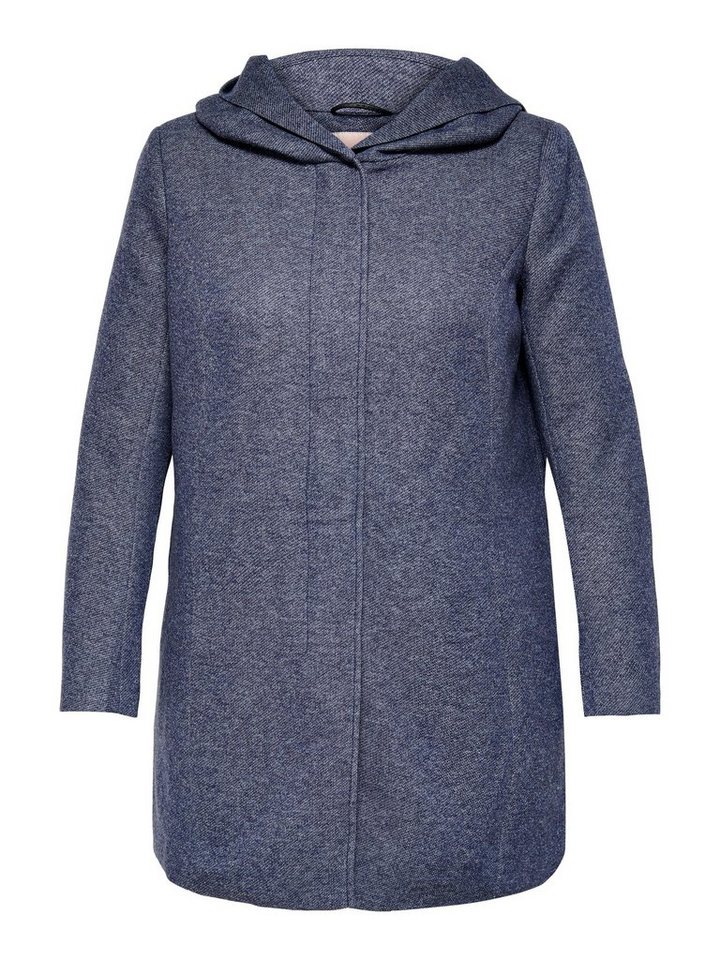 ONLY CARMAKOMA Kurzmantel CARSEDONA LIGHT COAT OTW NOOS, Aus pflegeleichtem  Materialmix für ein angenehmes Tragegefühl