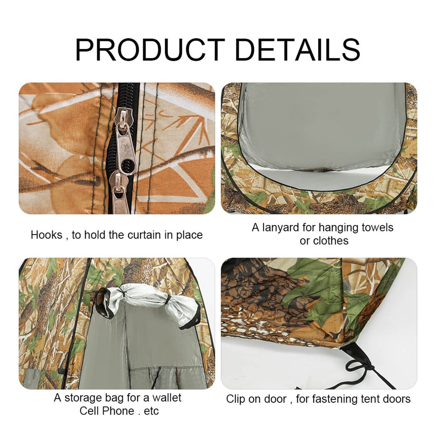 Youyijia Wurfzelt 190 cm Pop Up Toilet Tent Pop Up Tents Shower Tent