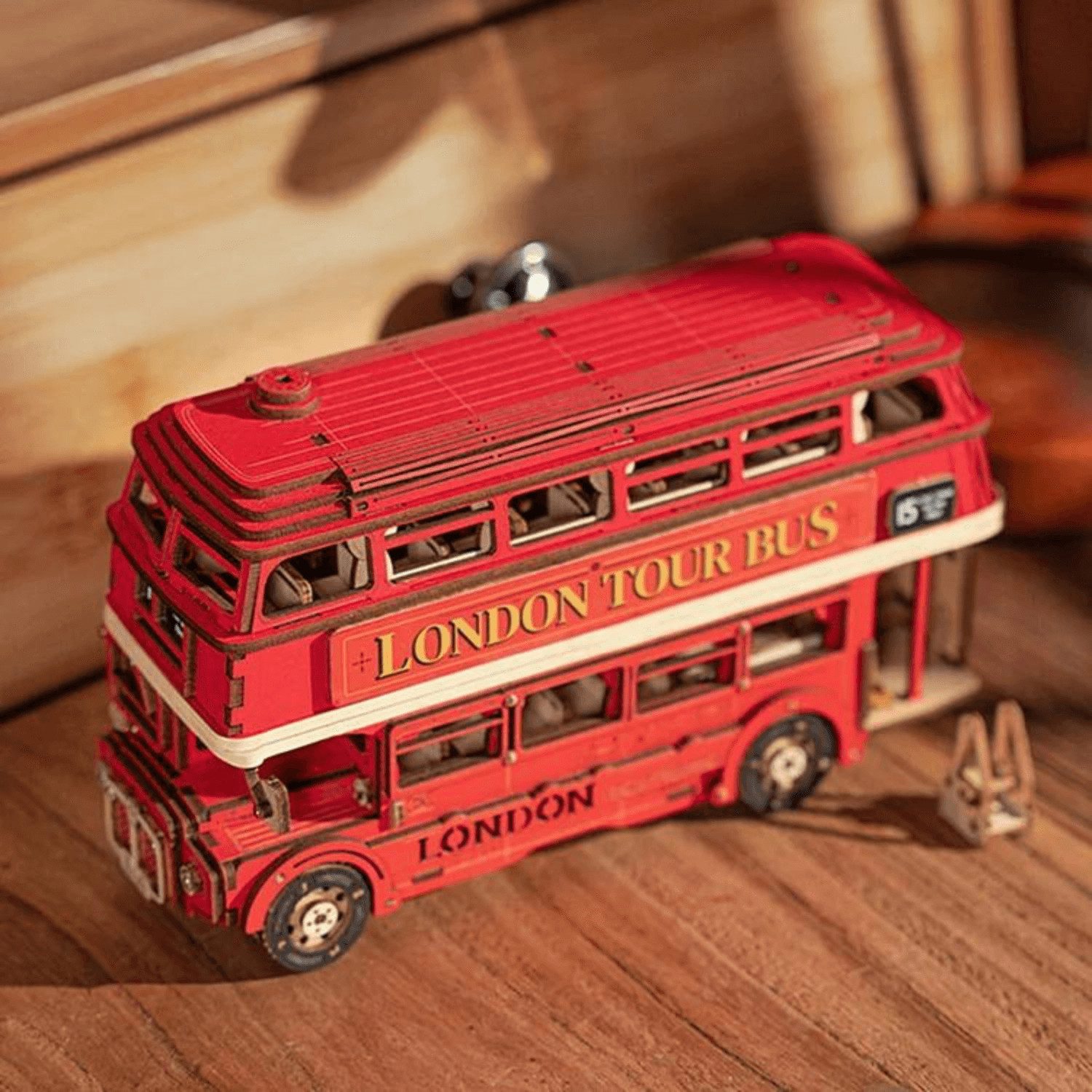 Robotime 3D-Puzzle Robotime London Tour Bus 3D Puzzle, 255 Puzzleteile günstig online kaufen
