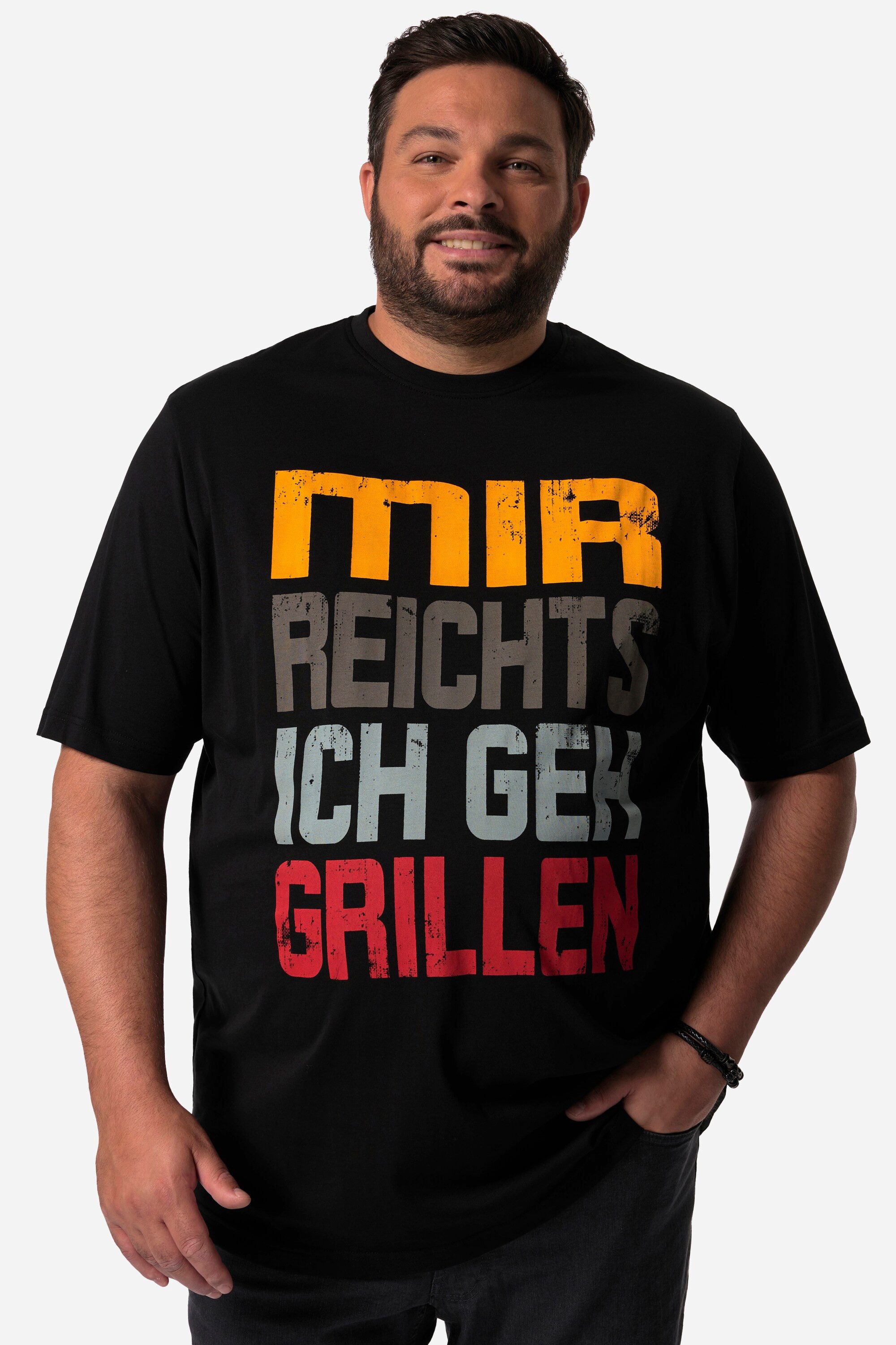 T-Shirt T-Shirt Halbarm Grillen