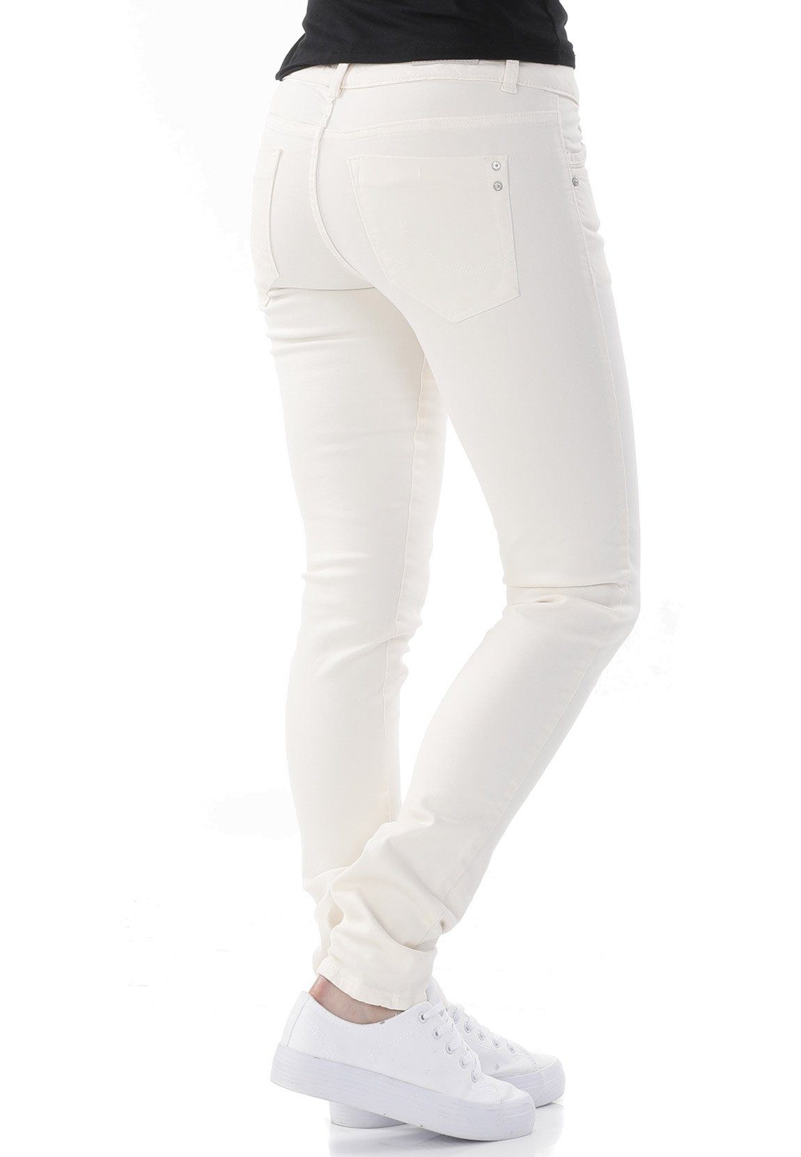 Wash M White LTB Beige Off Slim-fit-Jeans Jeans LTB MOLLY Damen