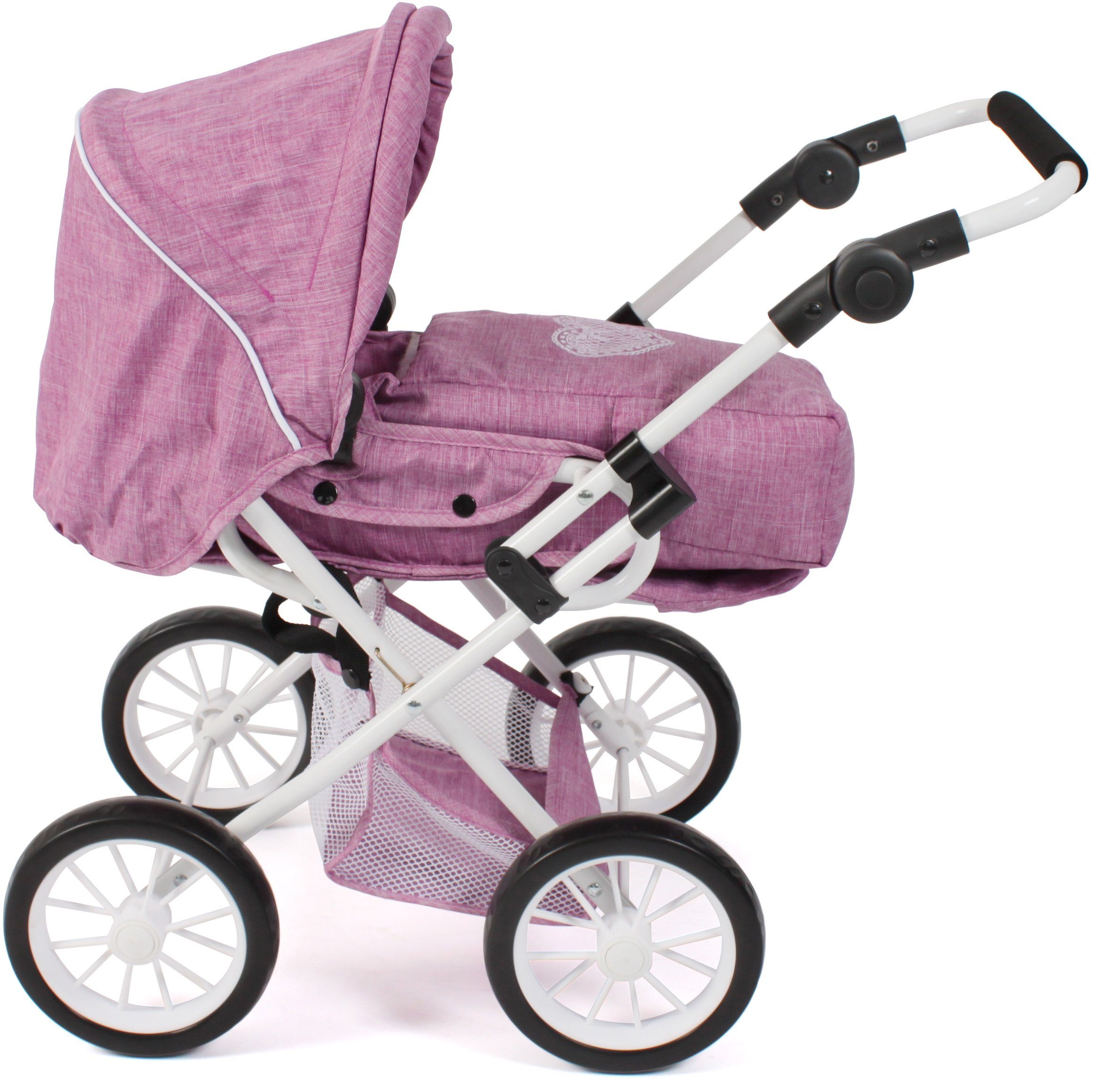 CHIC2000 Kombi-Puppenwagen Leni, Jeans Pink, mit günstig online kaufen