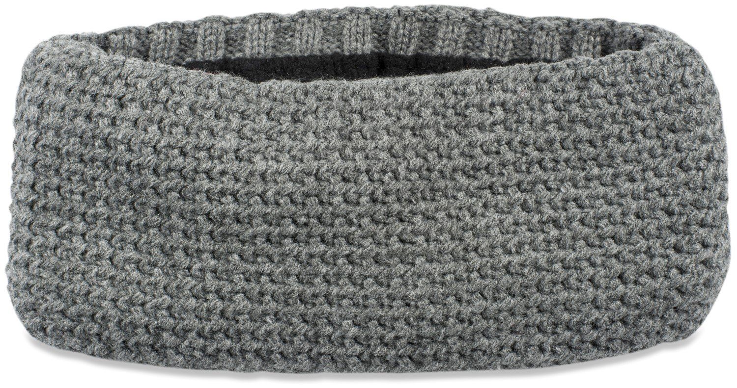 Stirnband Einfarbiges Stirnband in feiner Häkel Optik