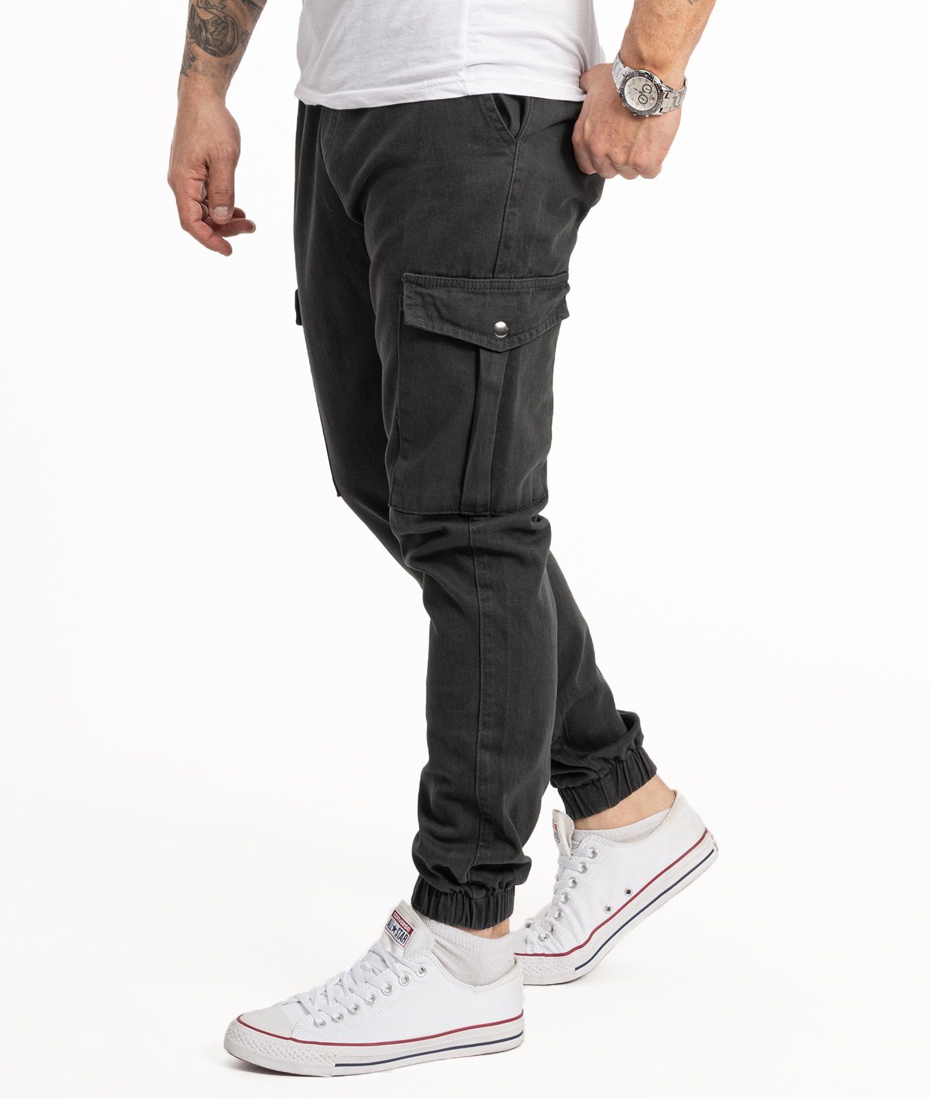 Rock Creek Cargohose Herren Caroghose mit Taschen RC-2356