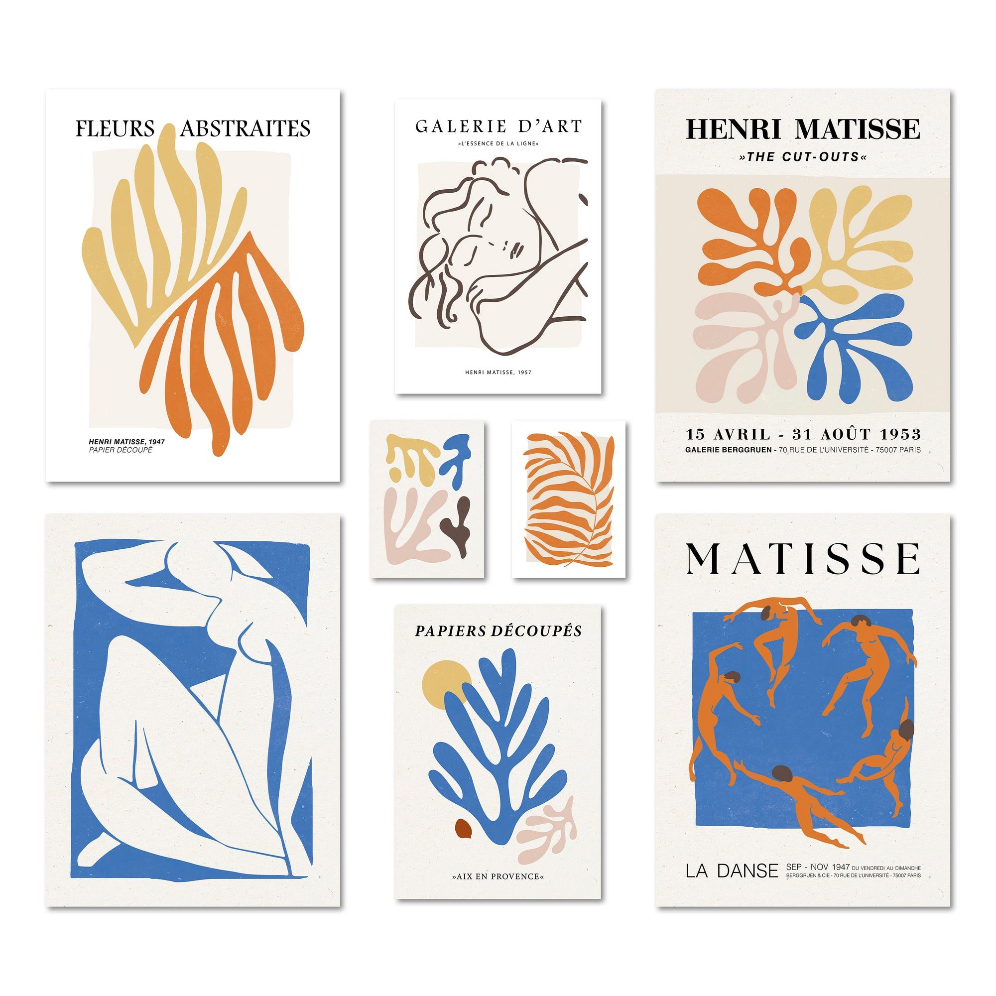 ARTFAVES Bilder-Collage Poster Set - MATISSE günstig online kaufen