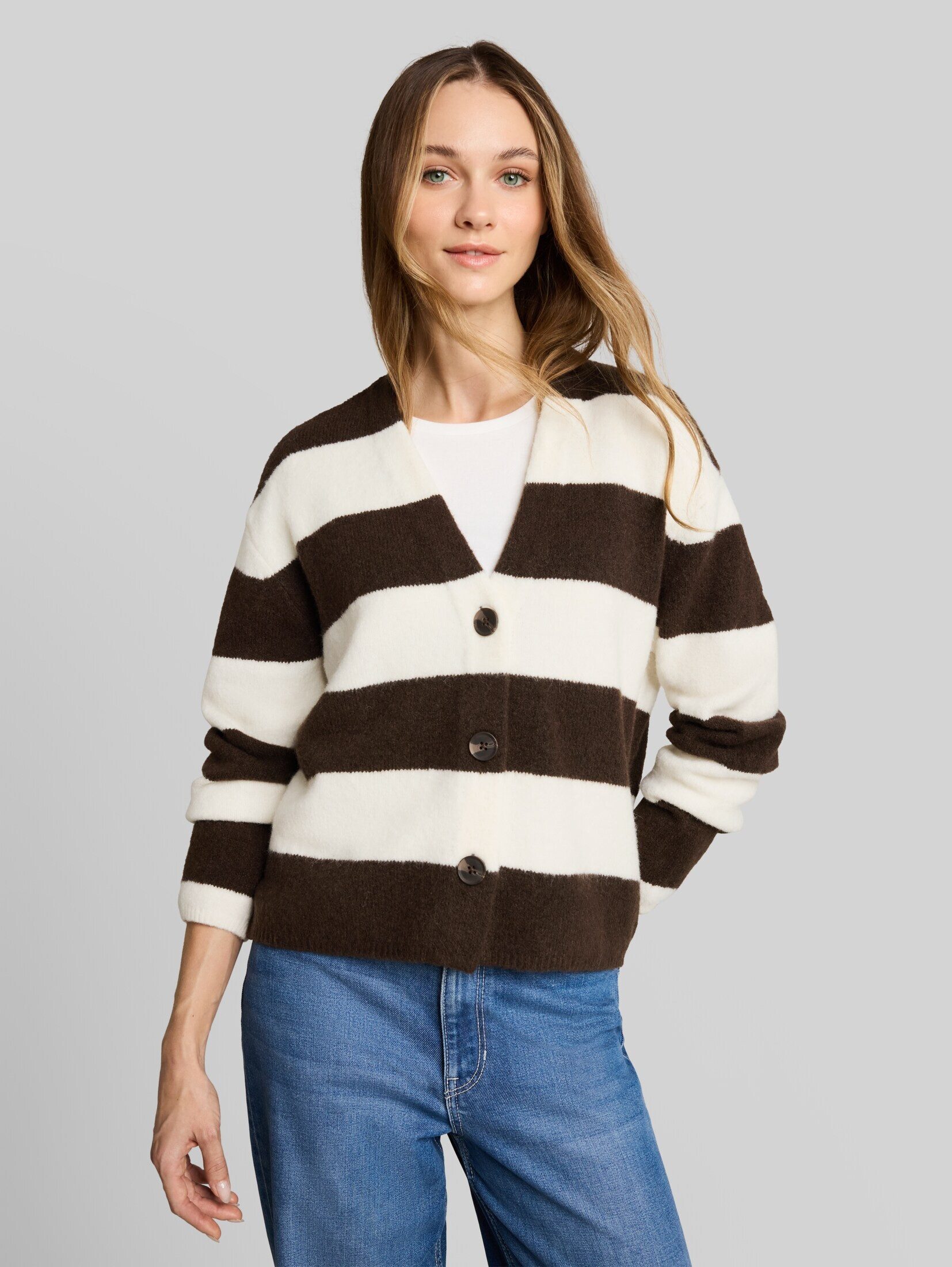 TOM TAILOR Denim Cardigan Pullover & Strickjacken Cosy Cardigan mit Wollanteil