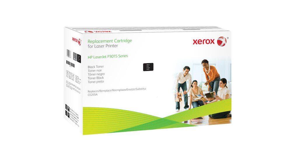 Alternative HP Xerox schwarz Tonerkartusche Xerox 106R01621 CE255A zu -